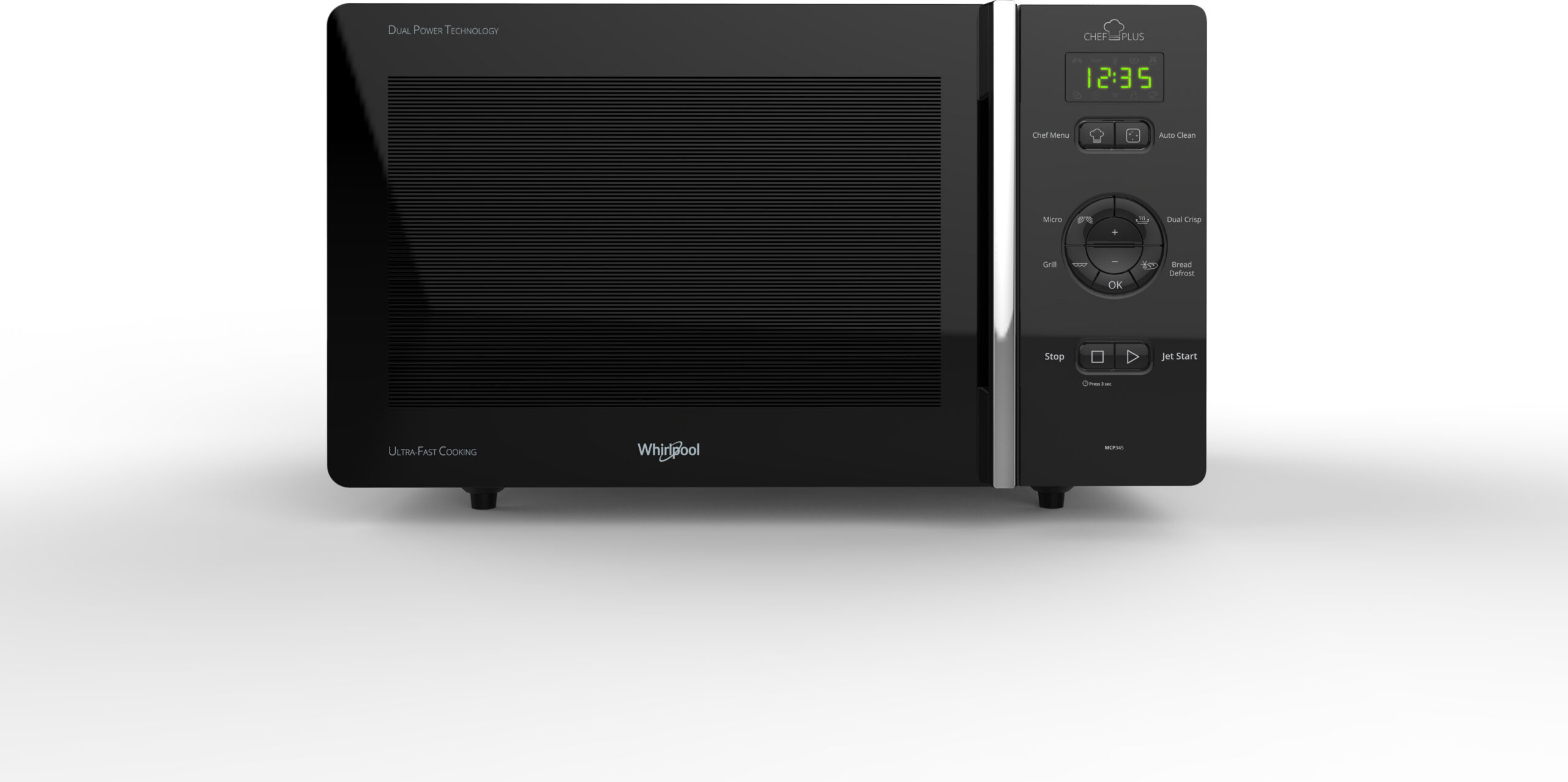 Whirlpool MCP 345 BL mikrolaineahi, must - Image 3