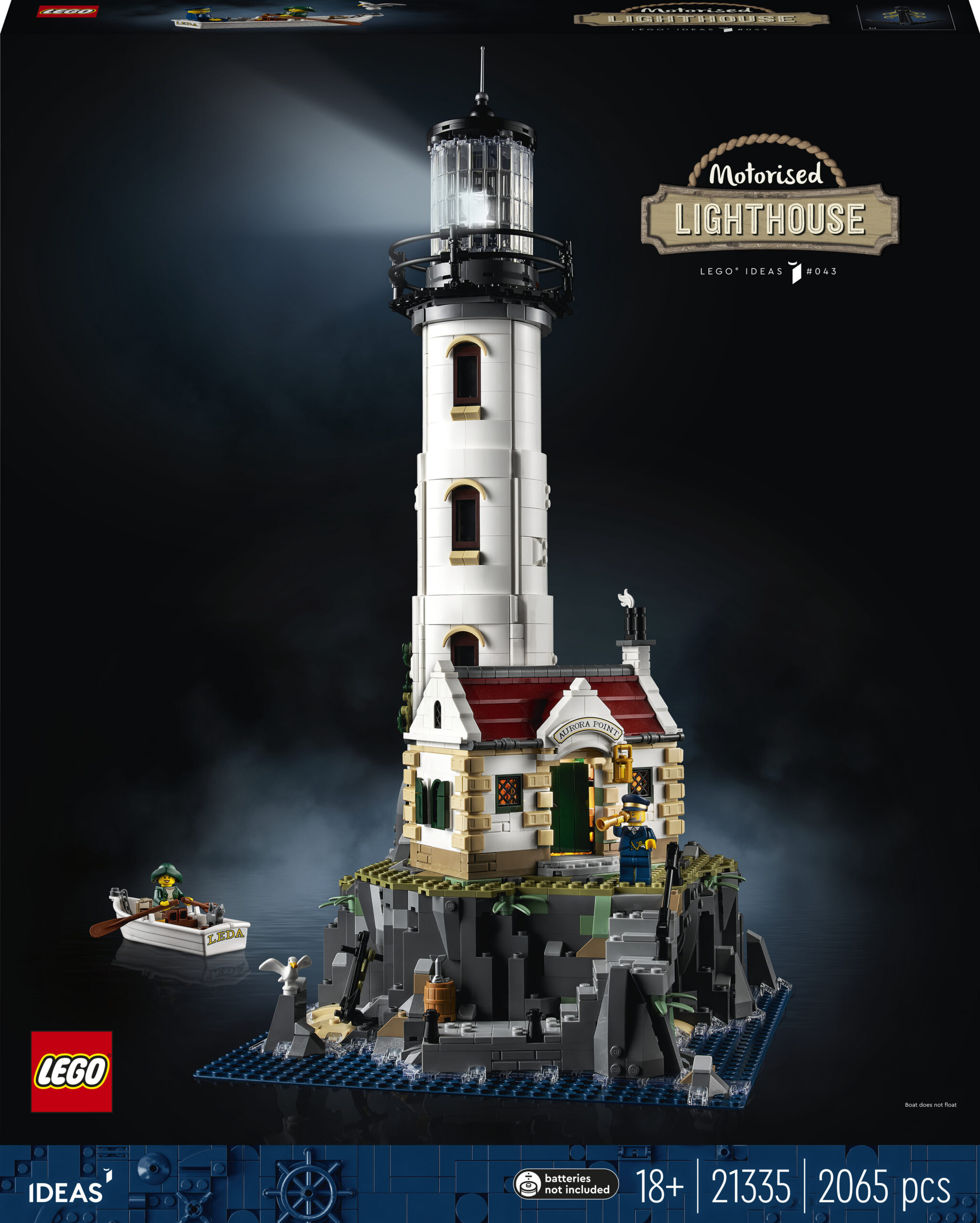 LEGO Ideas 21335 - mootoriga tuletorn