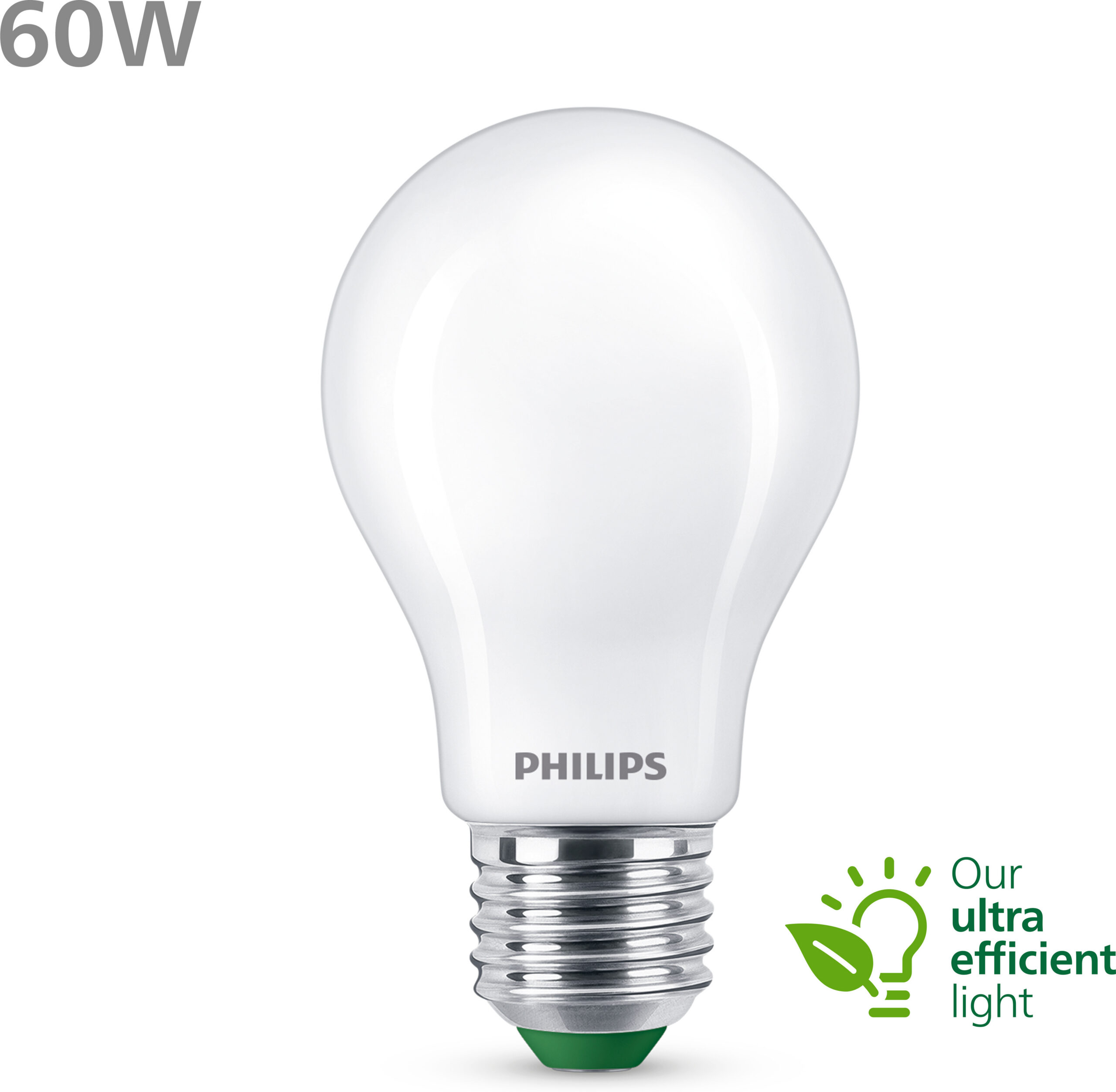 Philips Ultra Efficient LED-pirn, E27, 4000 K, 840 lm, opaalpind - Image 2