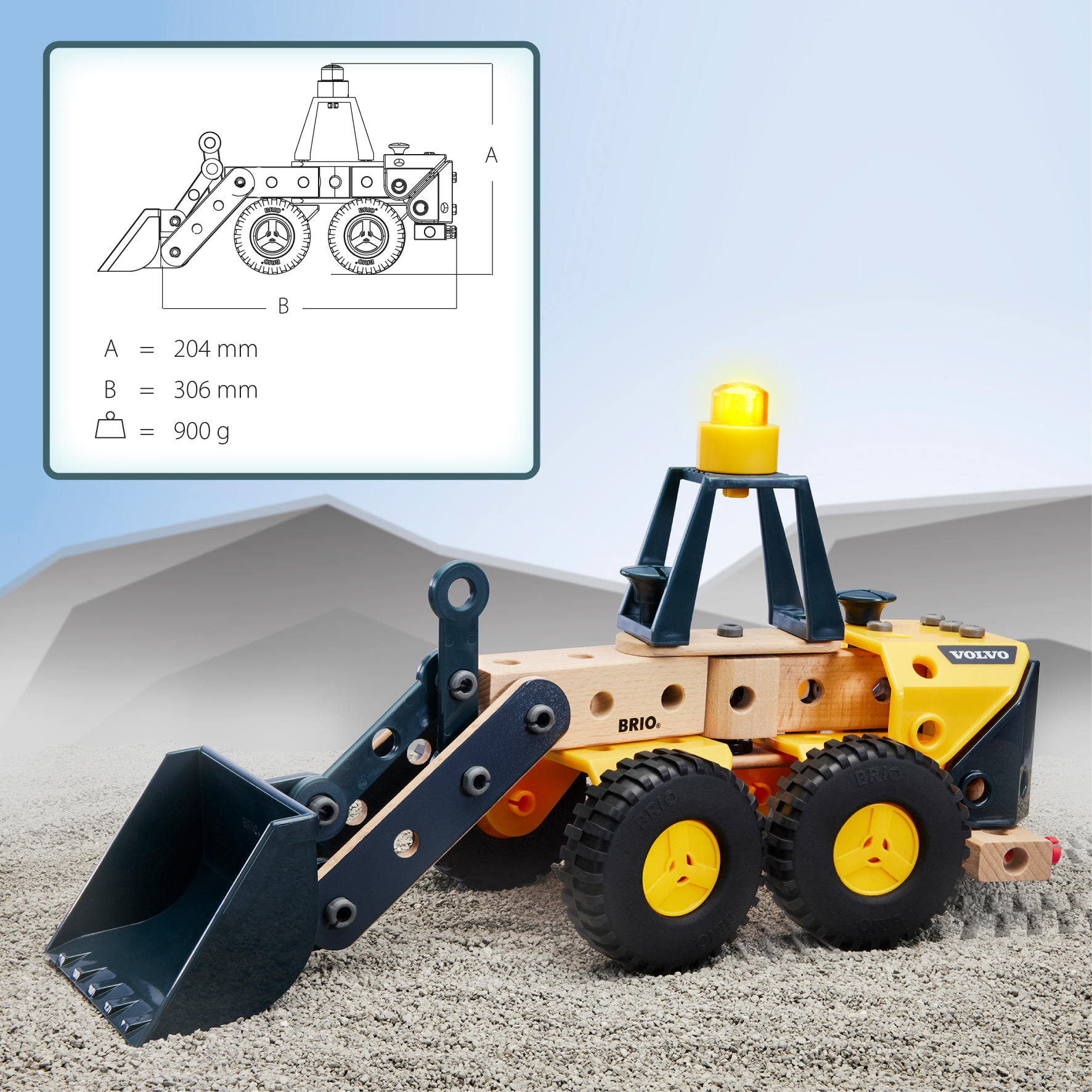 BRIO Builder 34598 - Volvo rataslaadur - Image 5