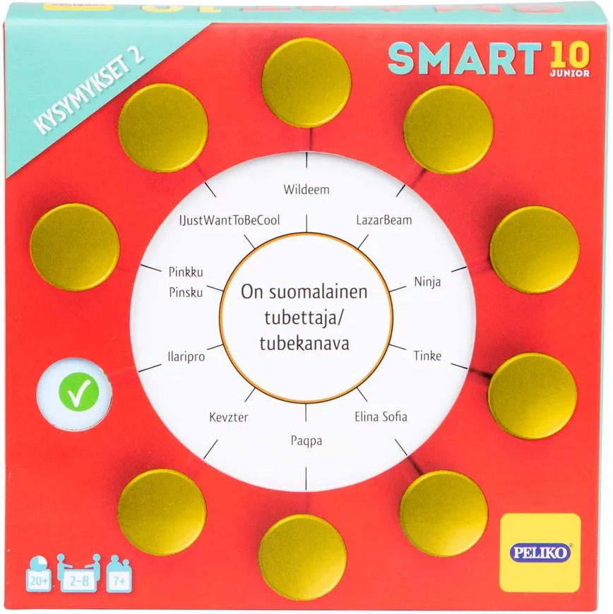 Smart10 Jr küsimused 2 Lisakaardid