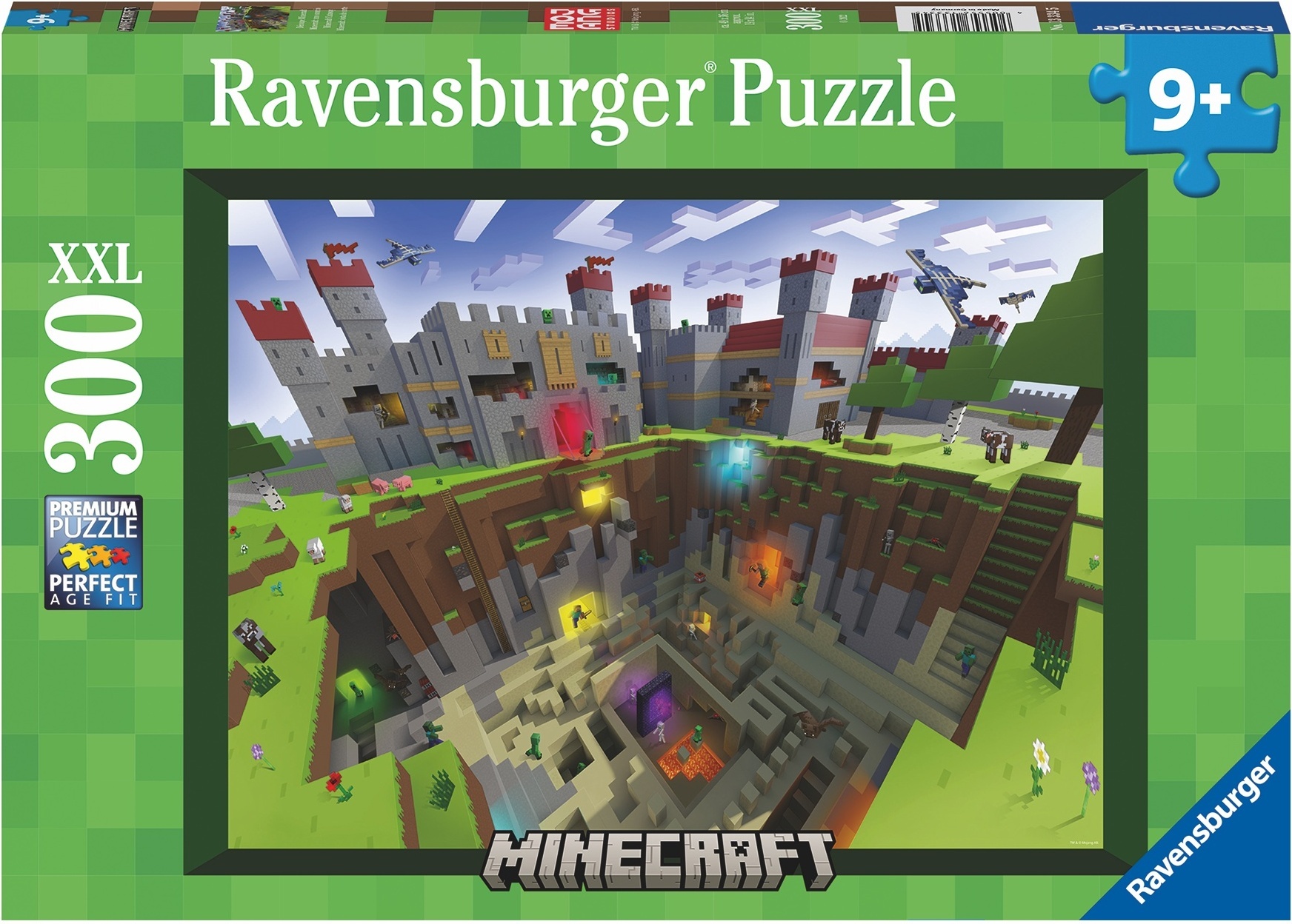 Minecraft Cutaway - pusle, 300 tükki