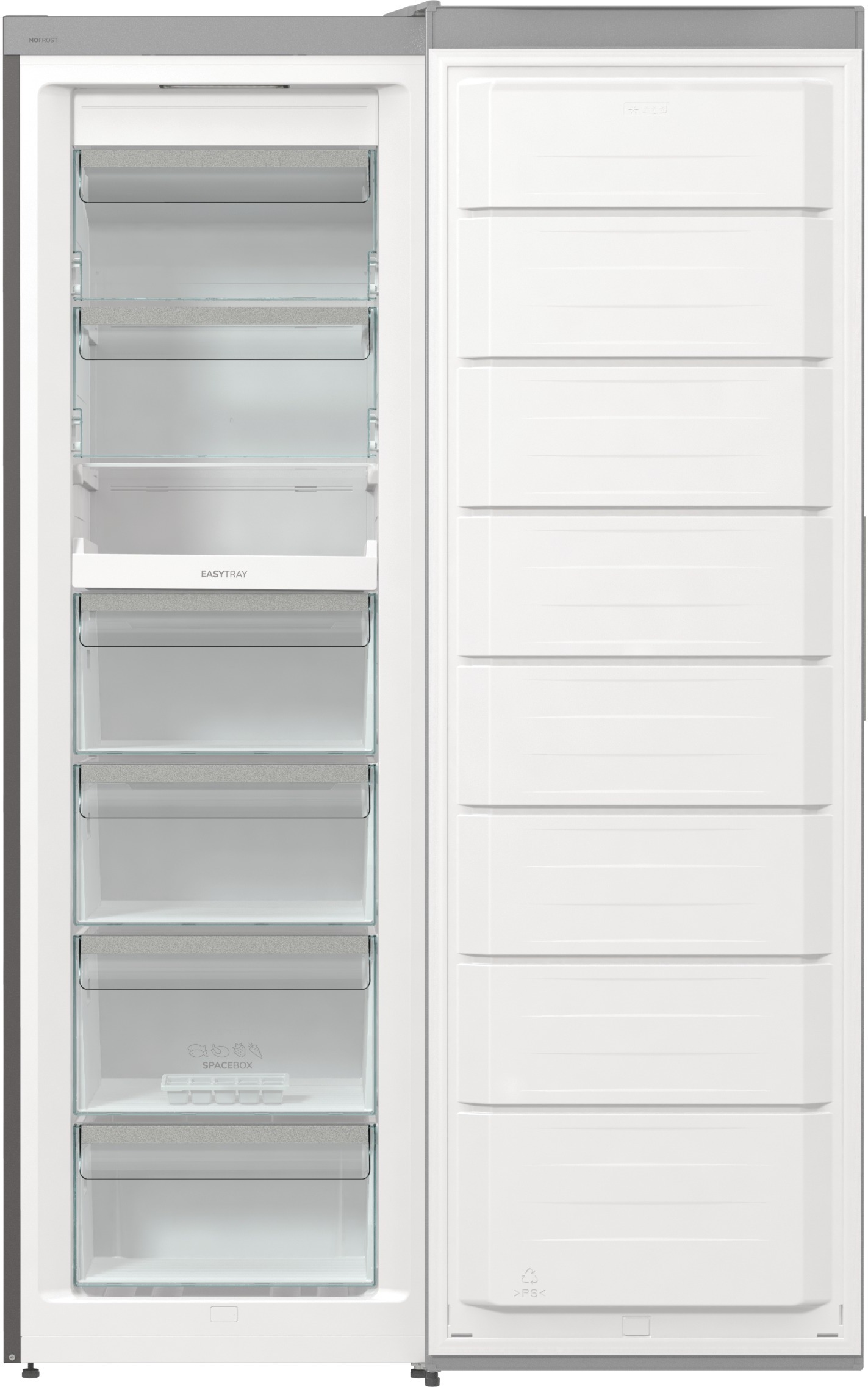 Upo FNA6195XLE sügavkülmik, teras - Image 3