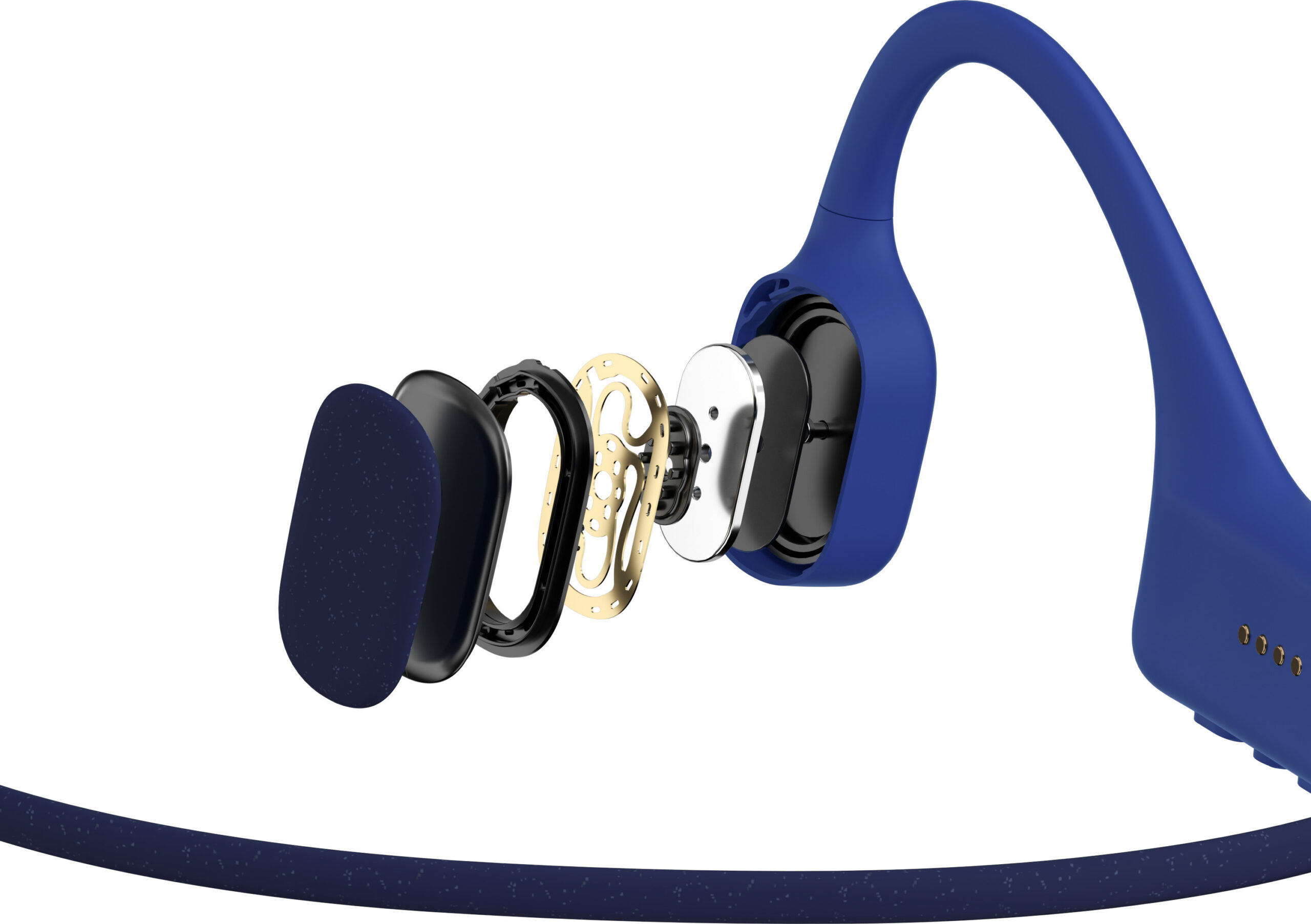 Shokz Openswim luujuhtivusega kõrvaklapid, sinised - Image 2