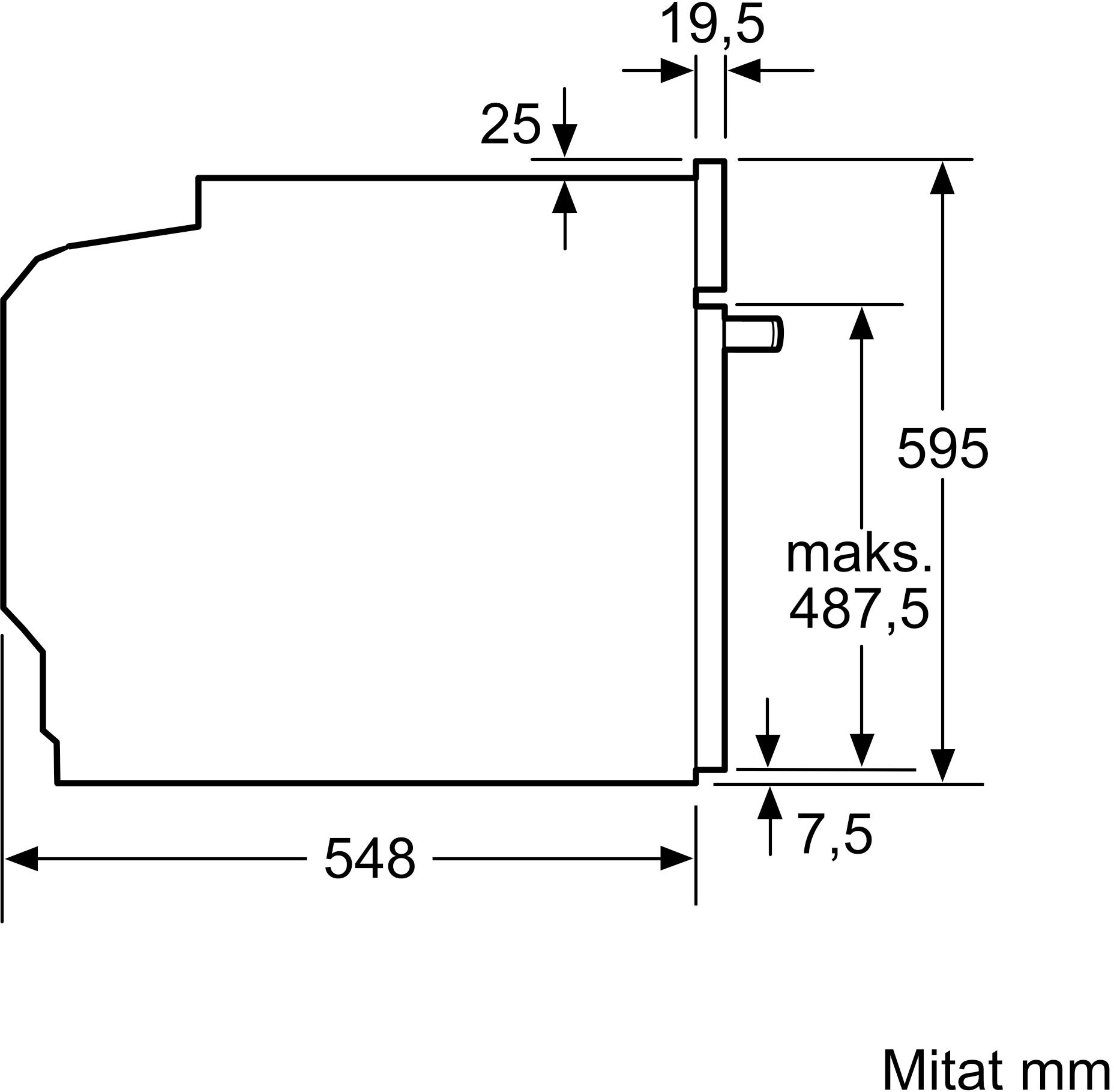 Siemens HB510ABV0S iQ100 eraldiseisev ahi, valge - Image 5