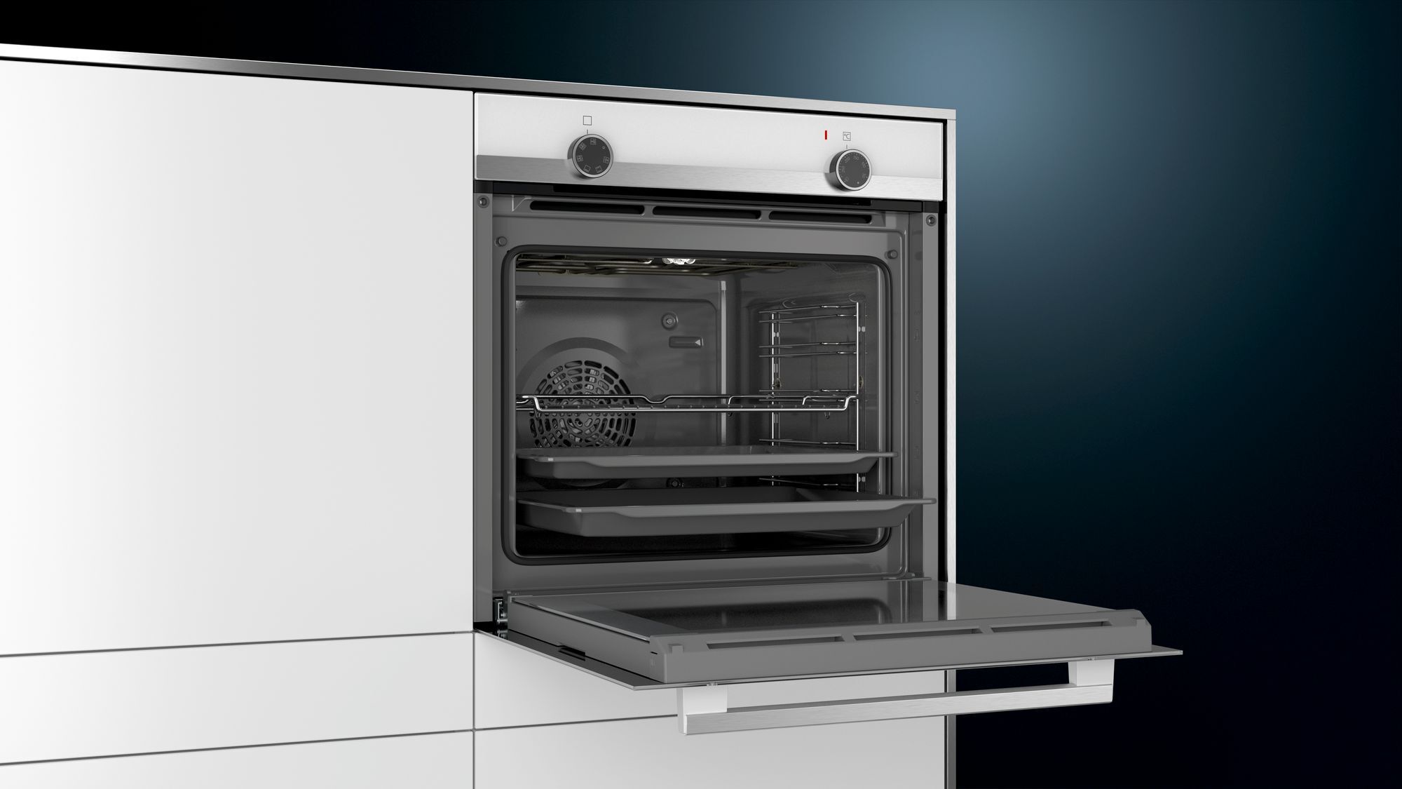 Siemens HB510ABV0S iQ100 eraldiseisev ahi, valge - Image 3
