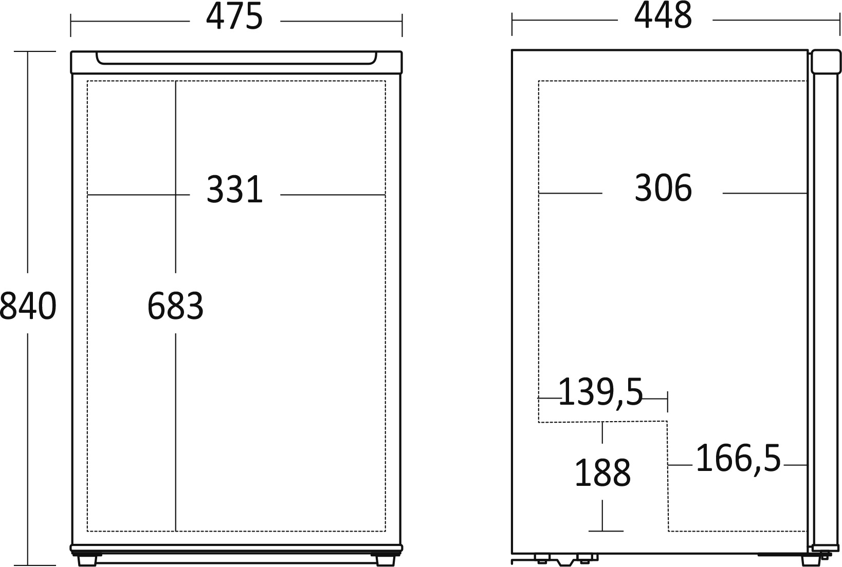 Scandomestic SFS 61 W sügavkülmik - Image 5