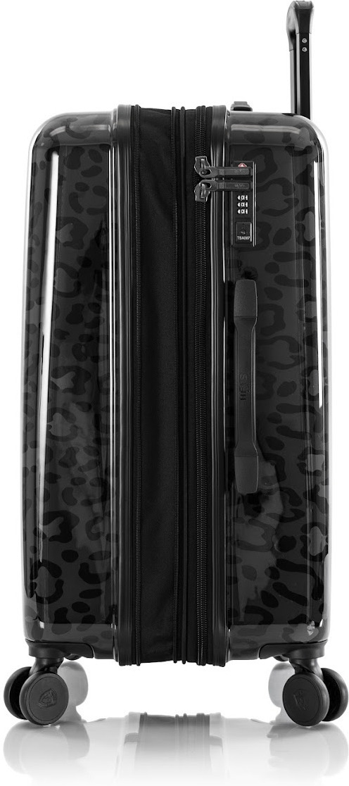 Heys must leopardikujulise mustriga spinner 66 cm kohver - Image 3