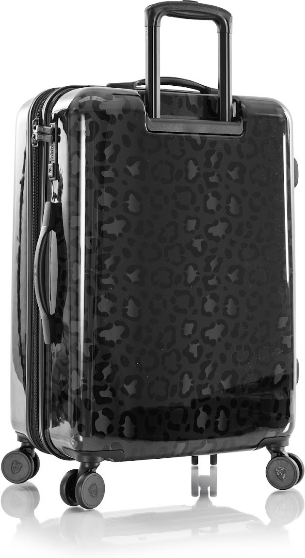 Heys must leopardikujulise mustriga spinner 66 cm kohver - Image 4
