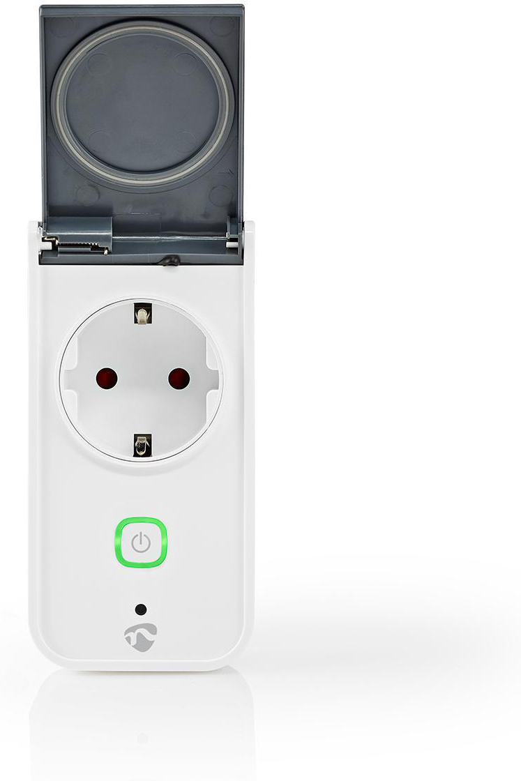 Nedis SmartLife WIFIPO120FWT nutikas pistikupesa, 16 A, 3680 W, IP44 - Image 2