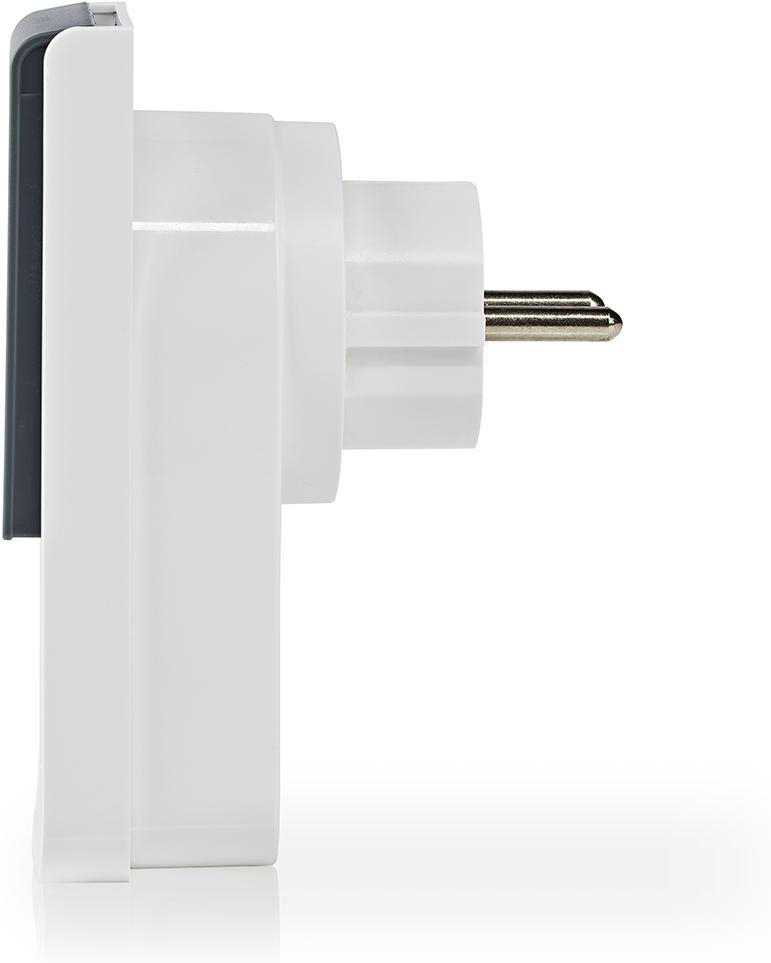 Nedis SmartLife WIFIPO120FWT nutikas pistikupesa, 16 A, 3680 W, IP44 - Image 4