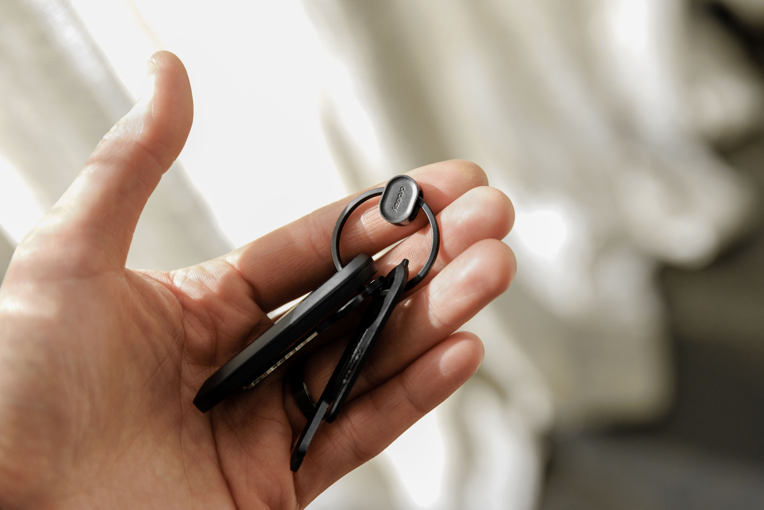 Orbitkey Ring v2 võtmehoidja, must - Image 5