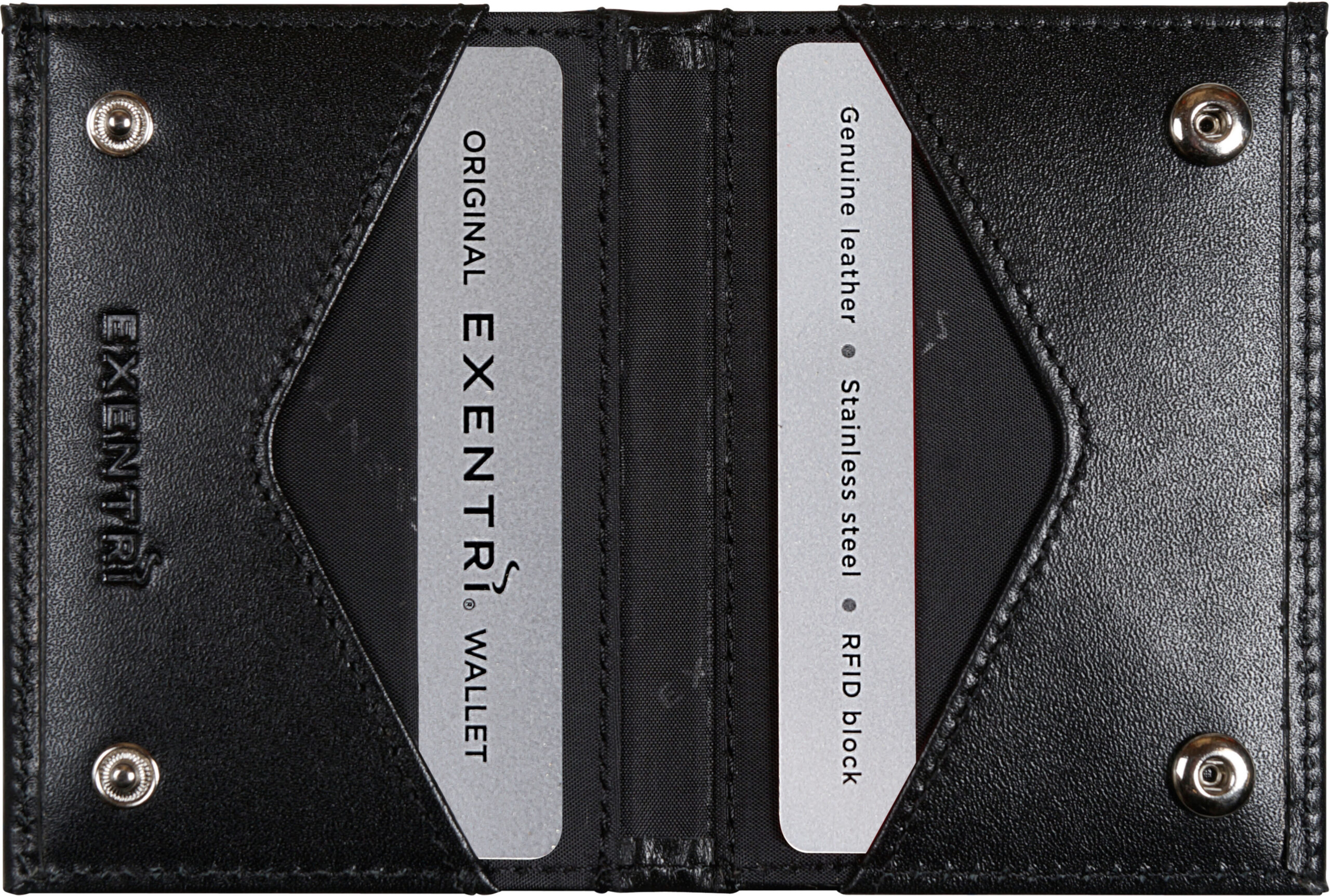 Exentri Miniwallet - rahakott must - Image 3