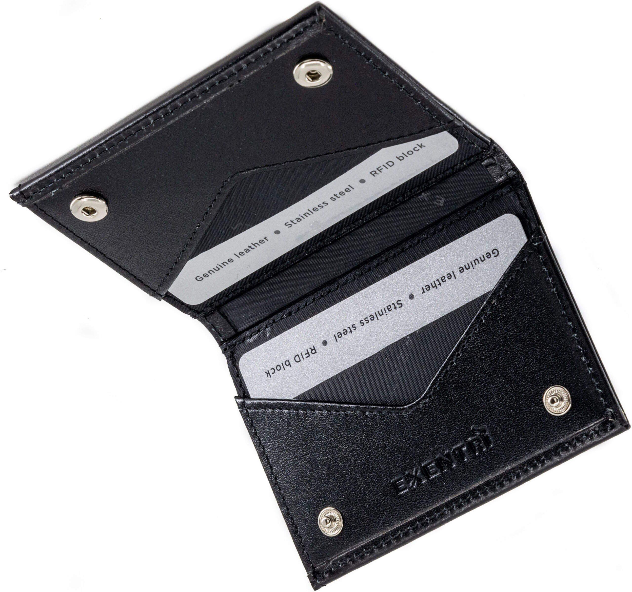 Exentri Miniwallet - rahakott must - Image 4