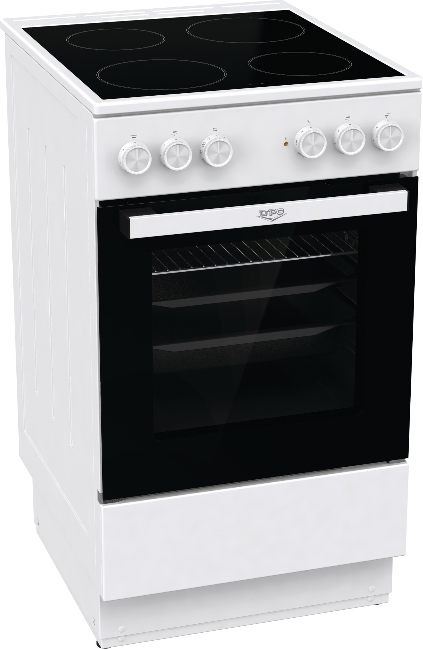 Upo UEC5A60W keraamiline pliit, valge - Image 2