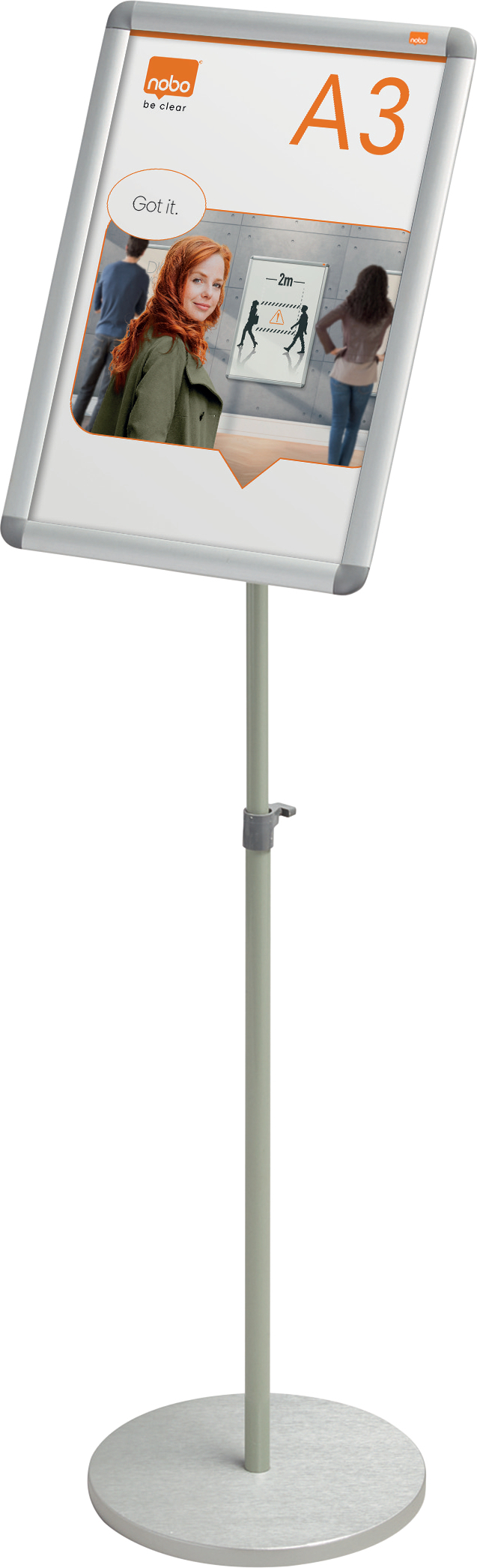 Nobo Clip -menüühoidja A3 - Image 2