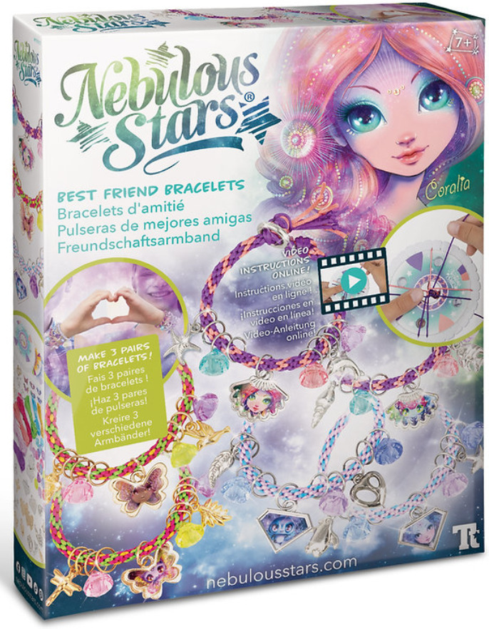 Nebulous Stars Best Friend Bracelets - meisterdamiskomplekt