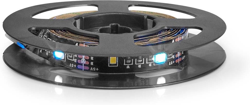 Nedis SmartLife LED-ribavalgus, soe valge + RGB, bluetooth, 2 m - Image 3