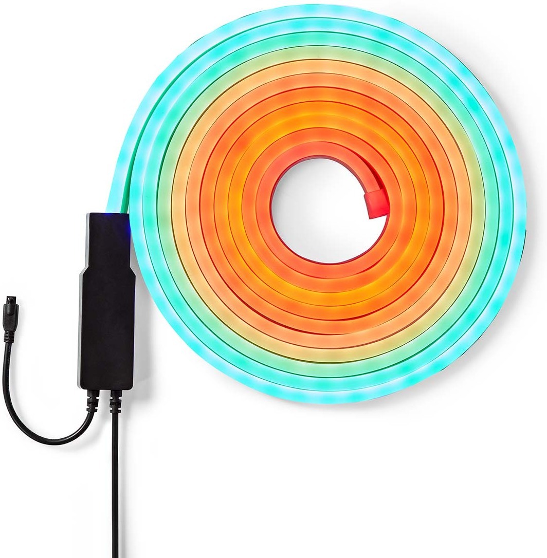 Nedis SmartLife Outdoor - LED-valgusriba, mitmevärviline, Wi-Fi, 5 m - Image 5
