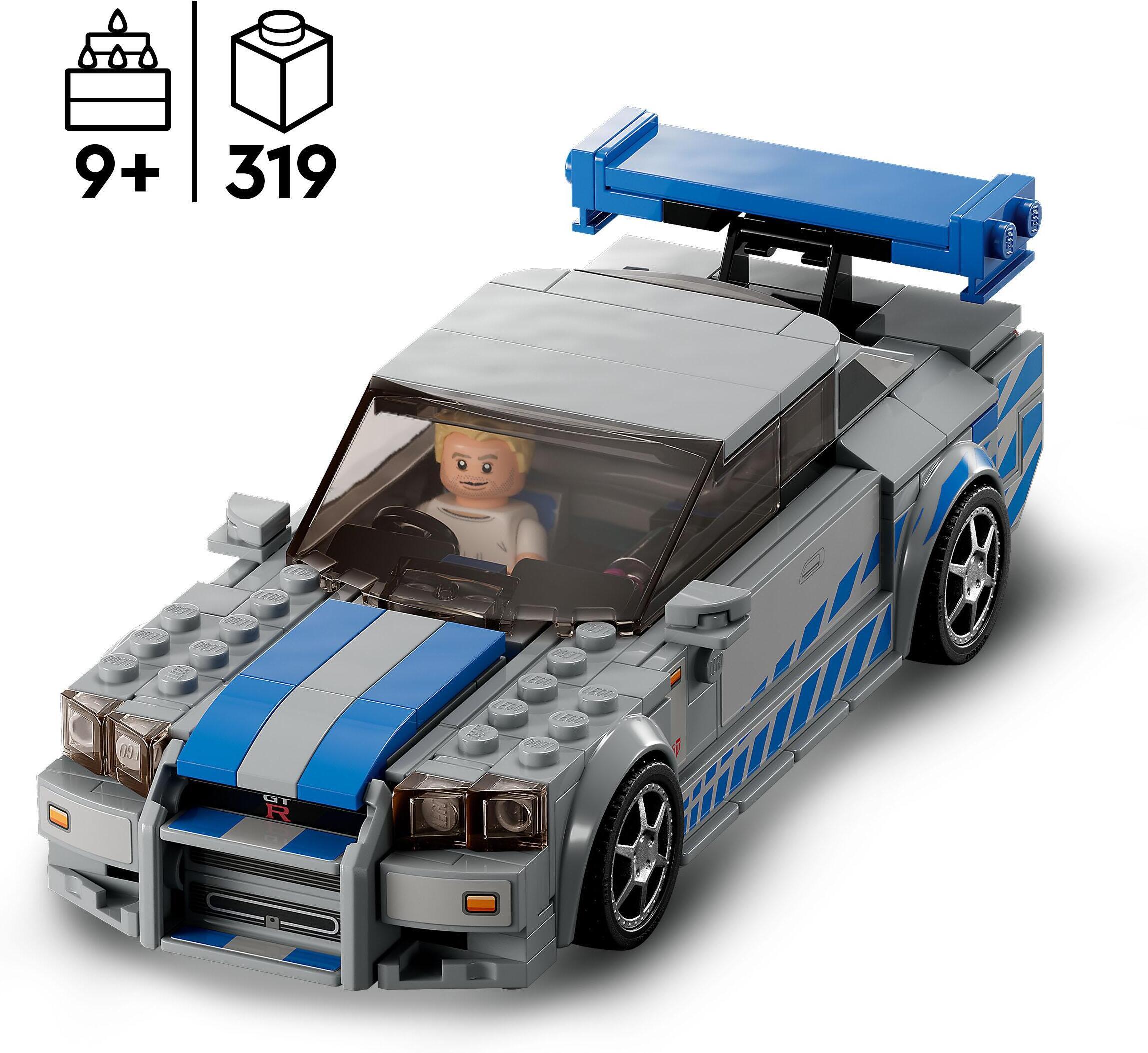 LEGO Speed Champions 76917 - 2 Fast 2 Furious Nissan Skyline GT-R R34 - Image 4