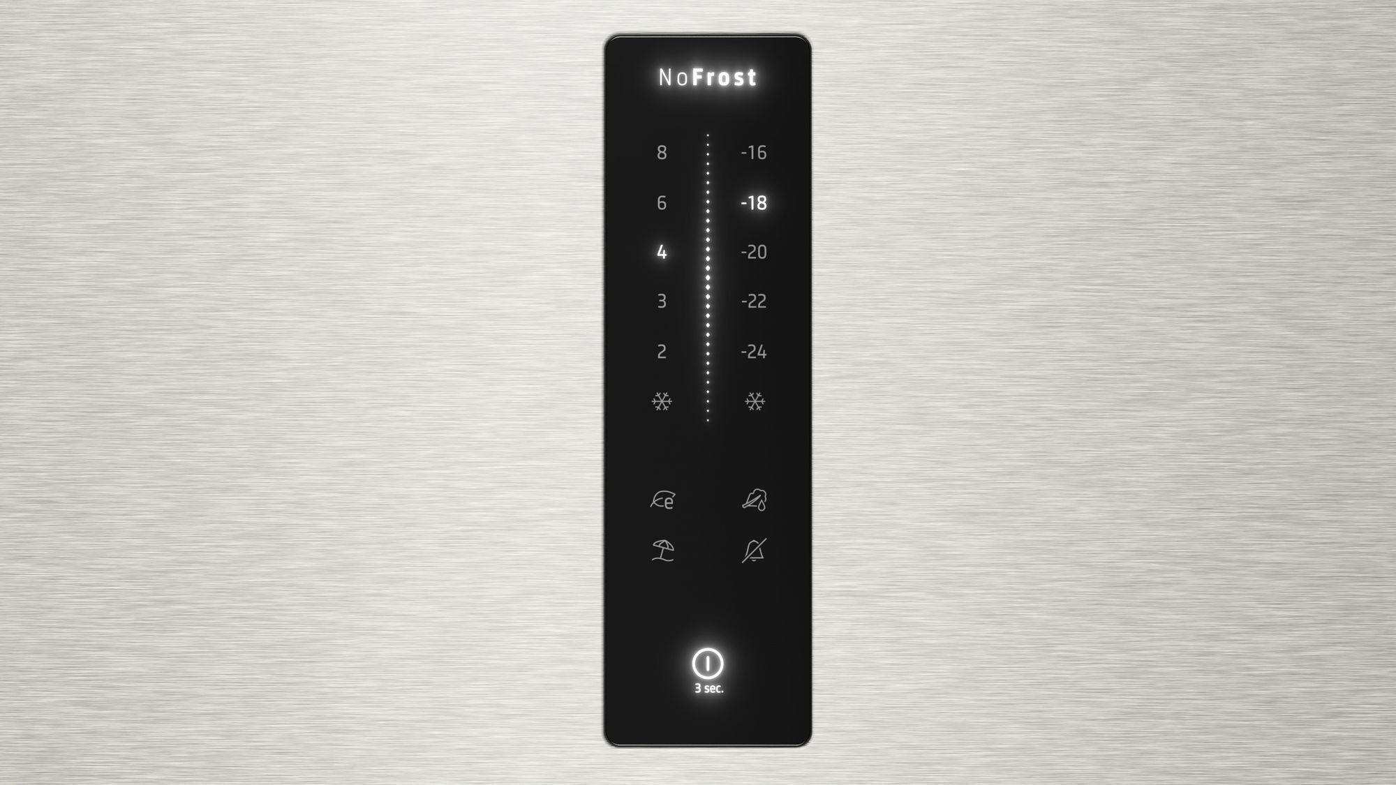 Siemens KG39NAIBT iQ500 külmkapp-sügavkülmik, teras, 2 m - Image 3