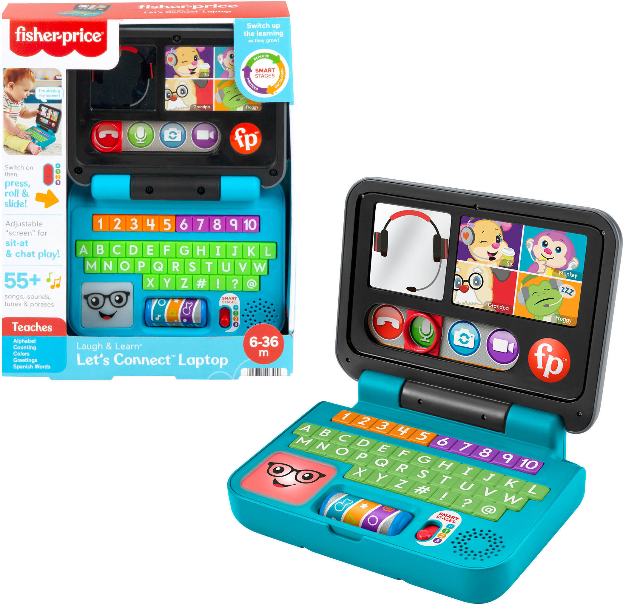 Fisher Price Let'S Connect - esimene sülearvuti, soome keel - Image 2