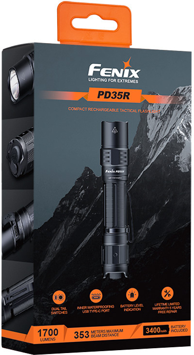Fenix PD35R taskulamp, 1700 lm - Image 3