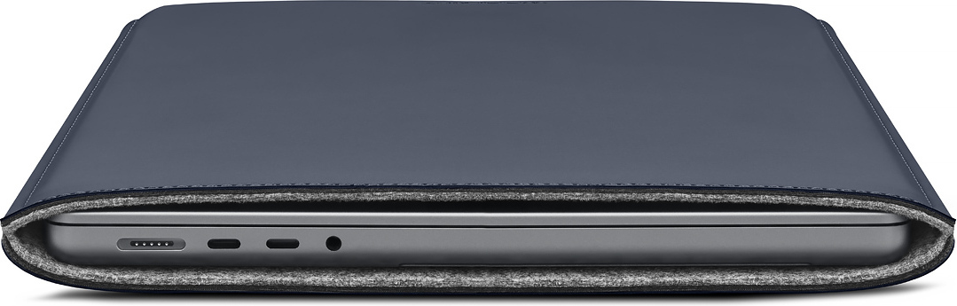 Villpähkliga kaetud ümbris 14" MacBook Pro-le, sinine - Image 5