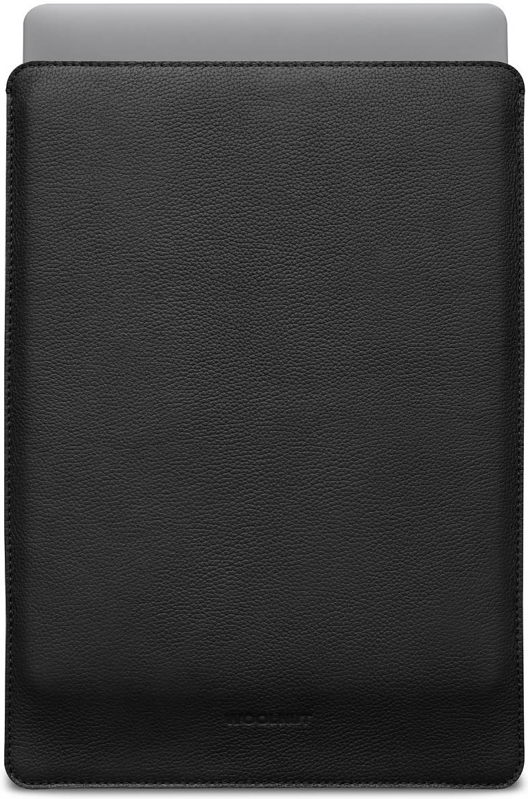 Villpähkliga nahkümbris 16" MacBook Pro jaoks, must