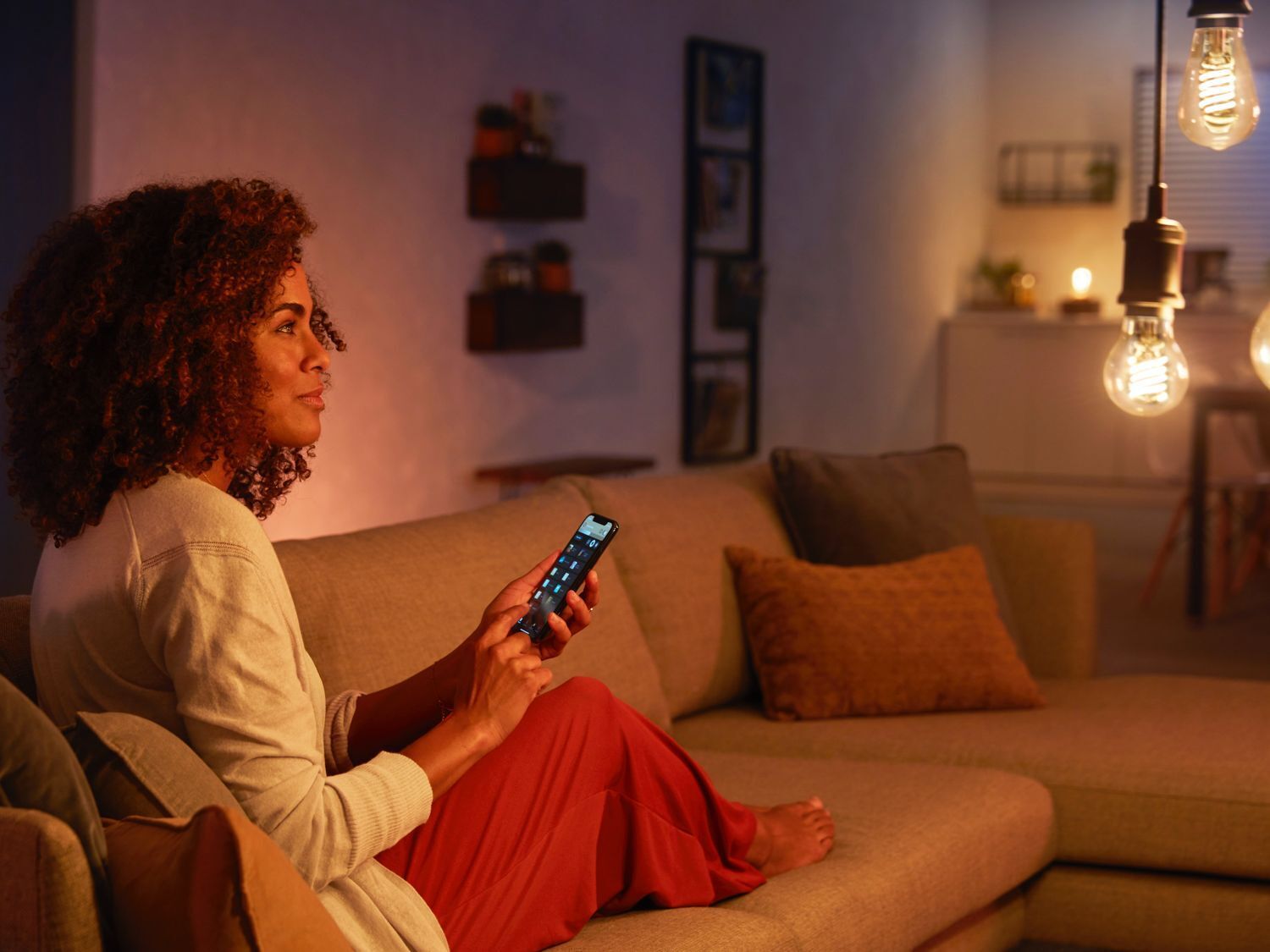 Philips Hue valge filament ST64 Edison filament nutipirn, E27 - Image 4
