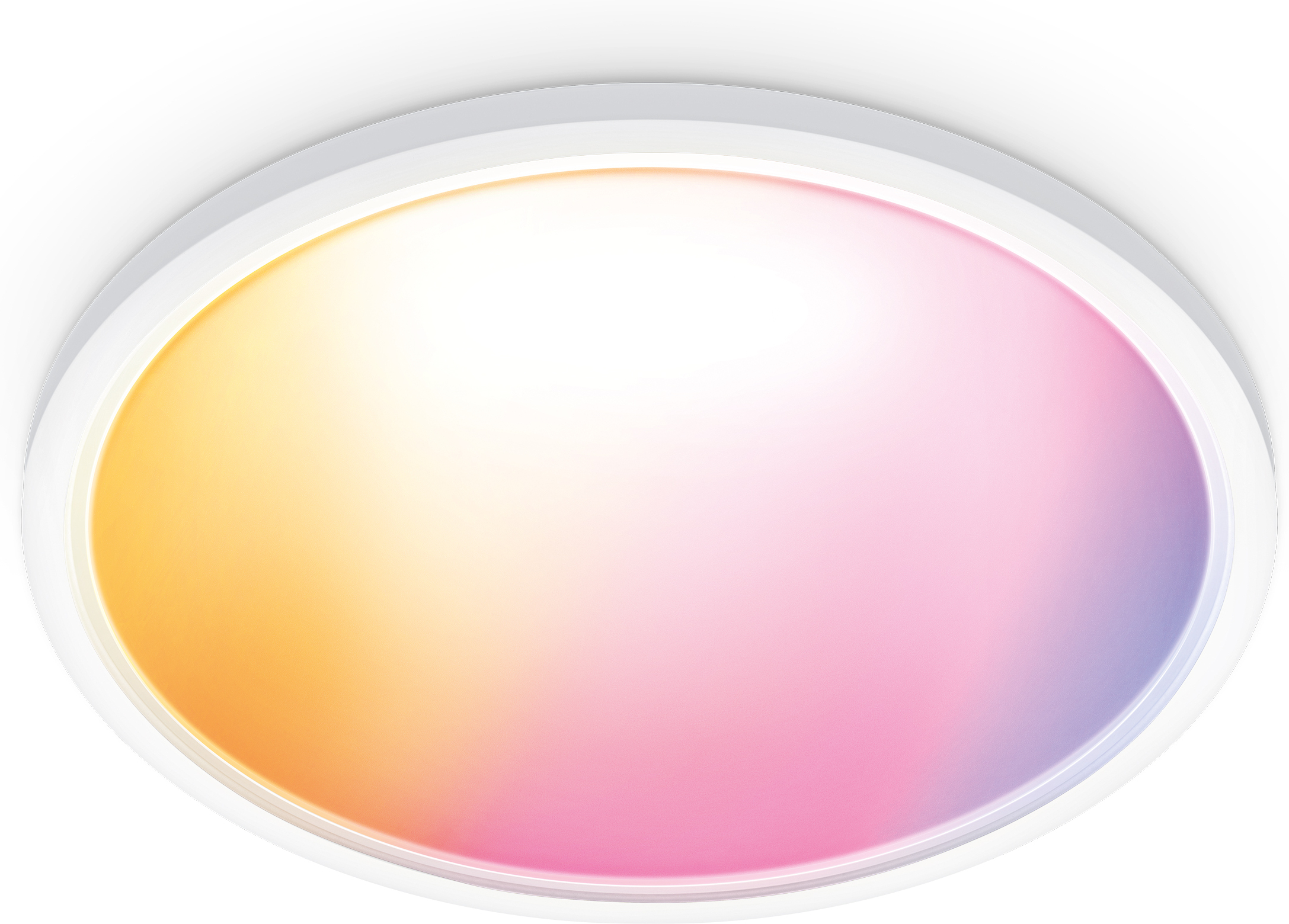 WiZ SuperSlim laevalgusti, ümmargune, valge, WiFi, 22 W, RGB, 2200-6500 K, 2600 lm - Image 2