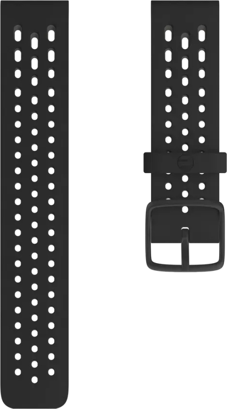 Polar silikoonist käepael 22 mm, must, S-L