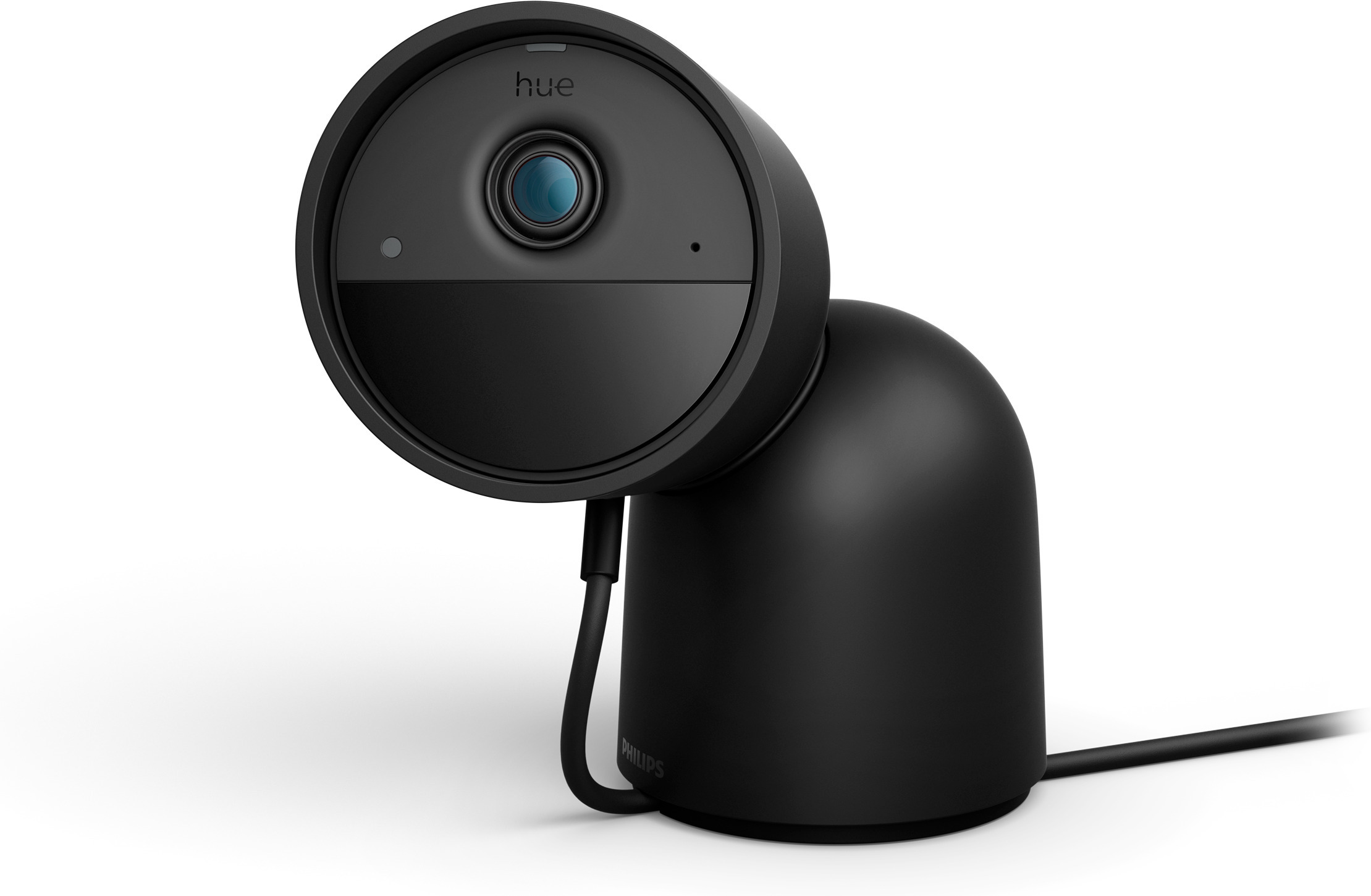 Philips Hue Secure valvekaamera, juhtmega, lauajalg, must, 1 tk