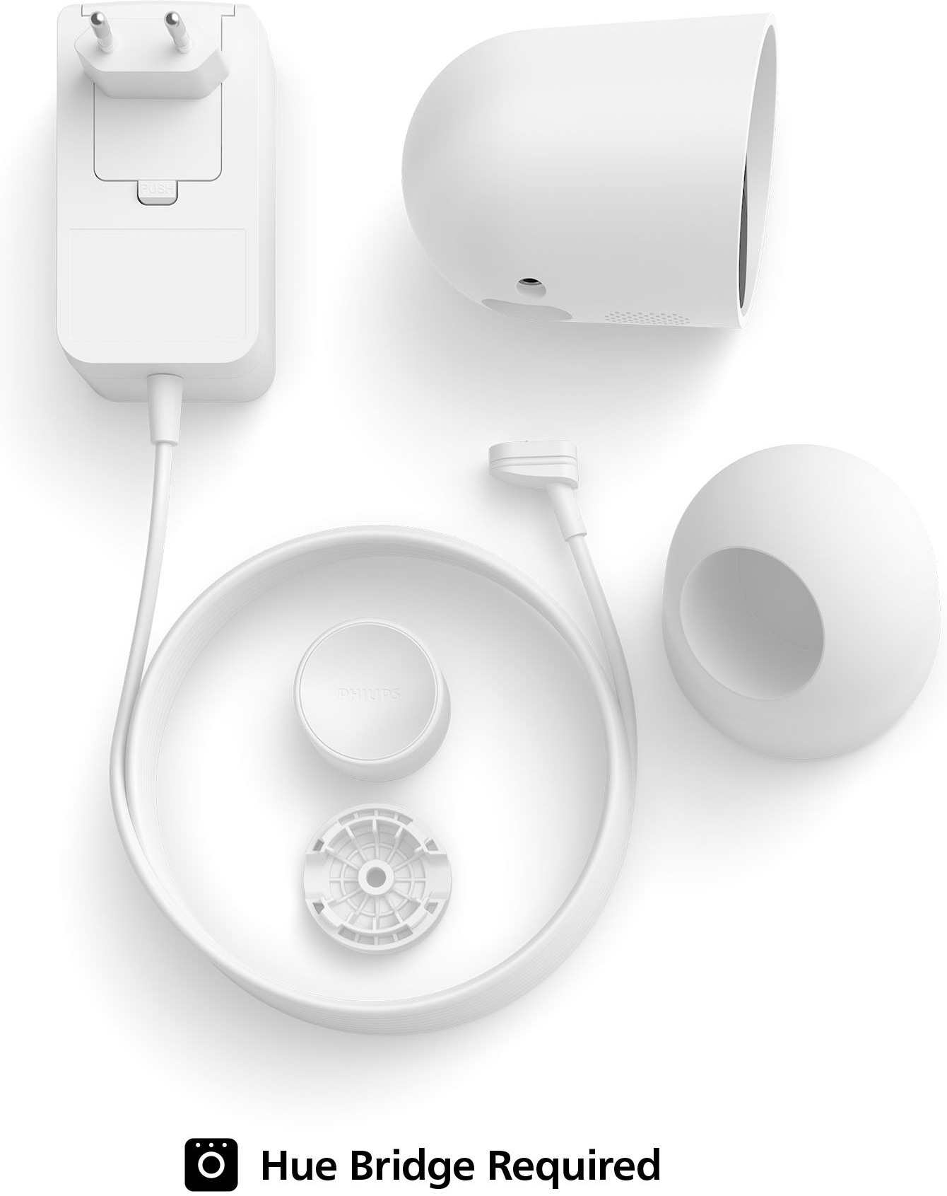 Philips Hue Secure valvekaamera, juhtmega, lauajalg, valge, 1 tk - Image 4