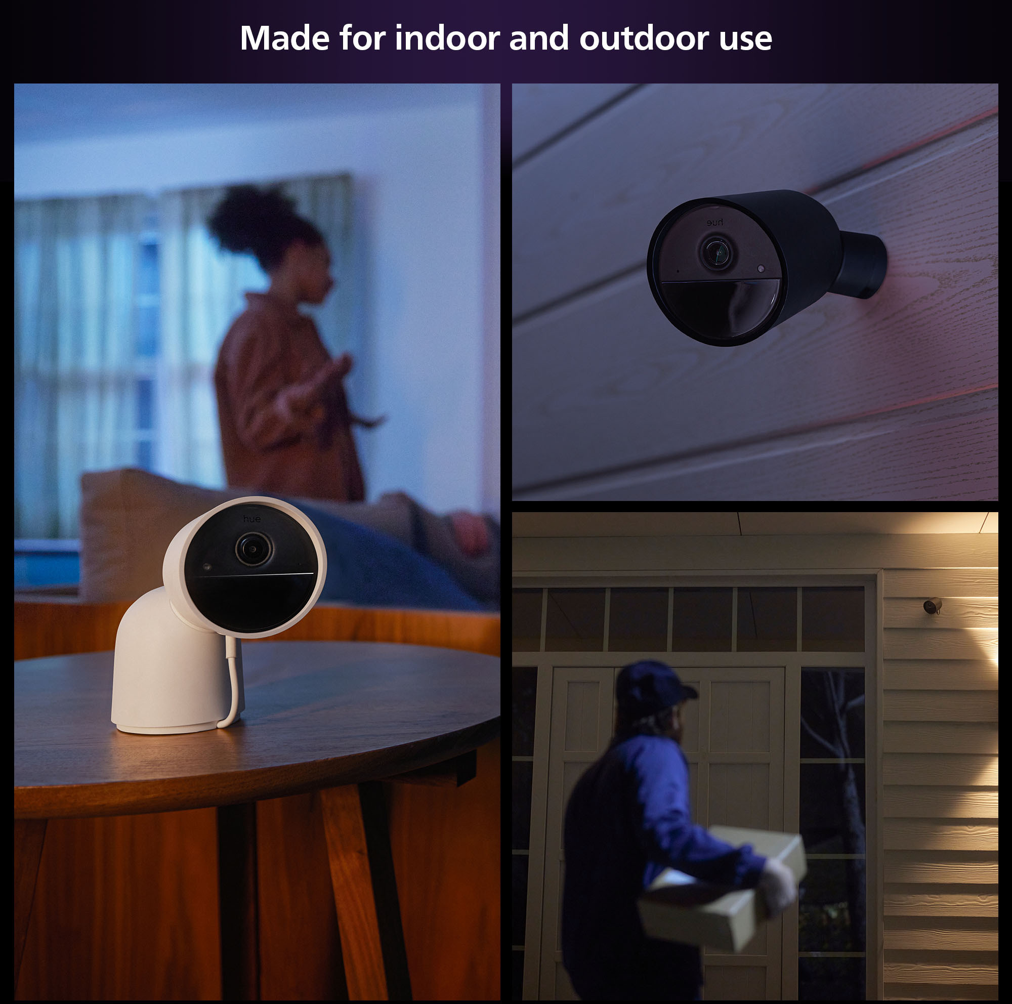Philips Hue Secure CSA-2DA madalpingekaabel, must, 3 m - Image 5