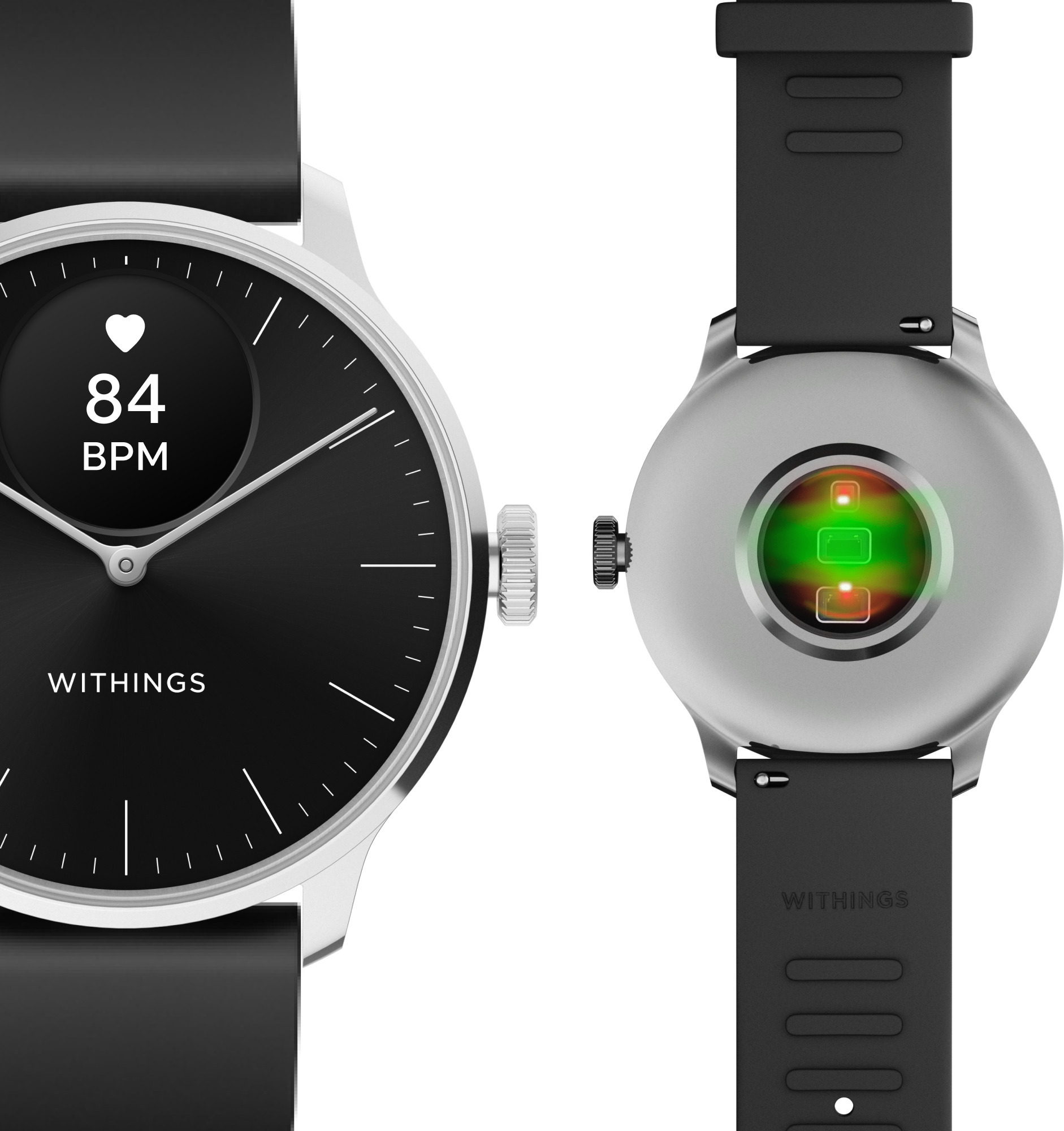 Withings Scanwatch Light nutikell, 37 mm, must - Image 4
