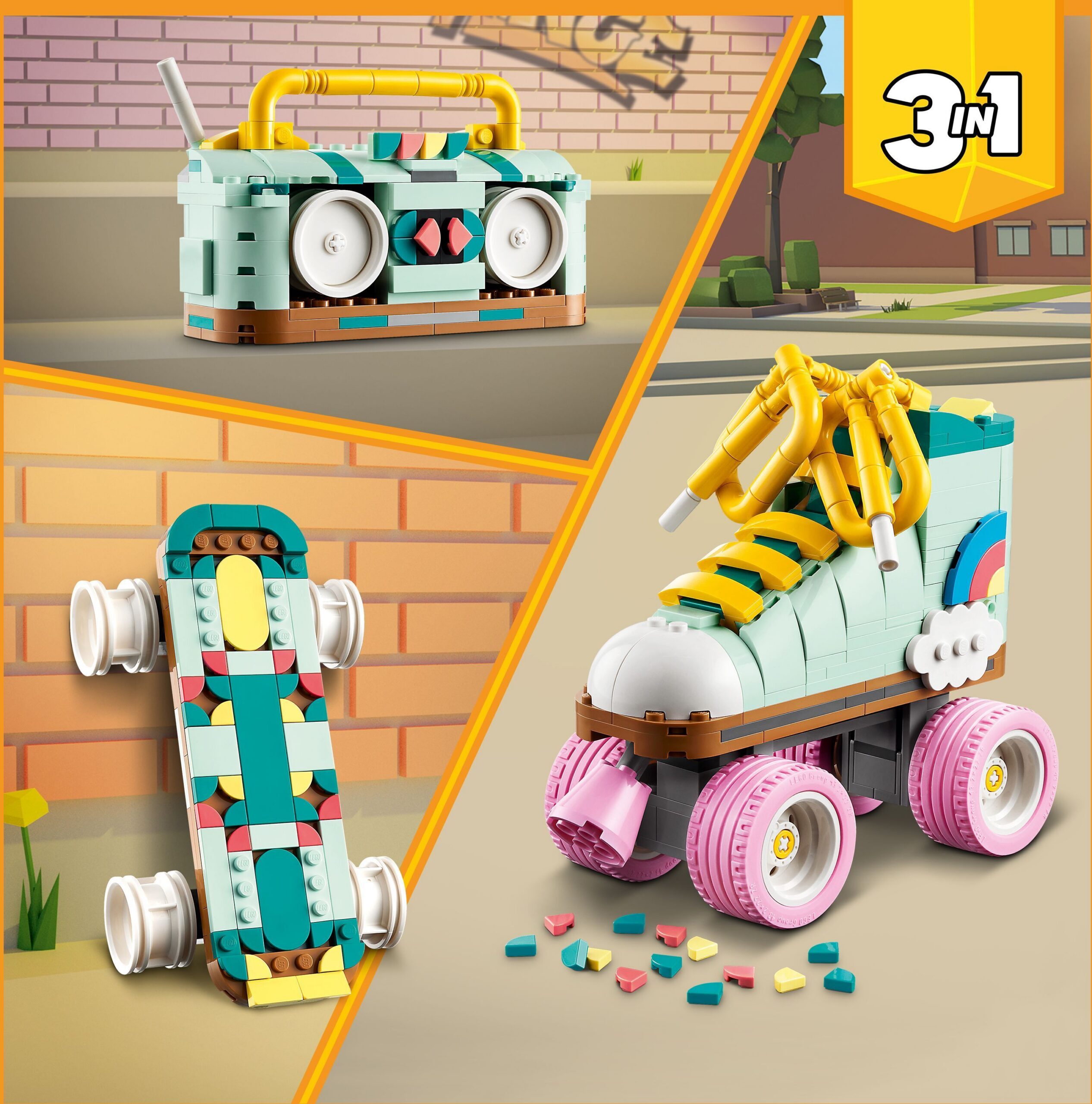 LEGO Creator 31148 - Retro rulluisud - Image 5