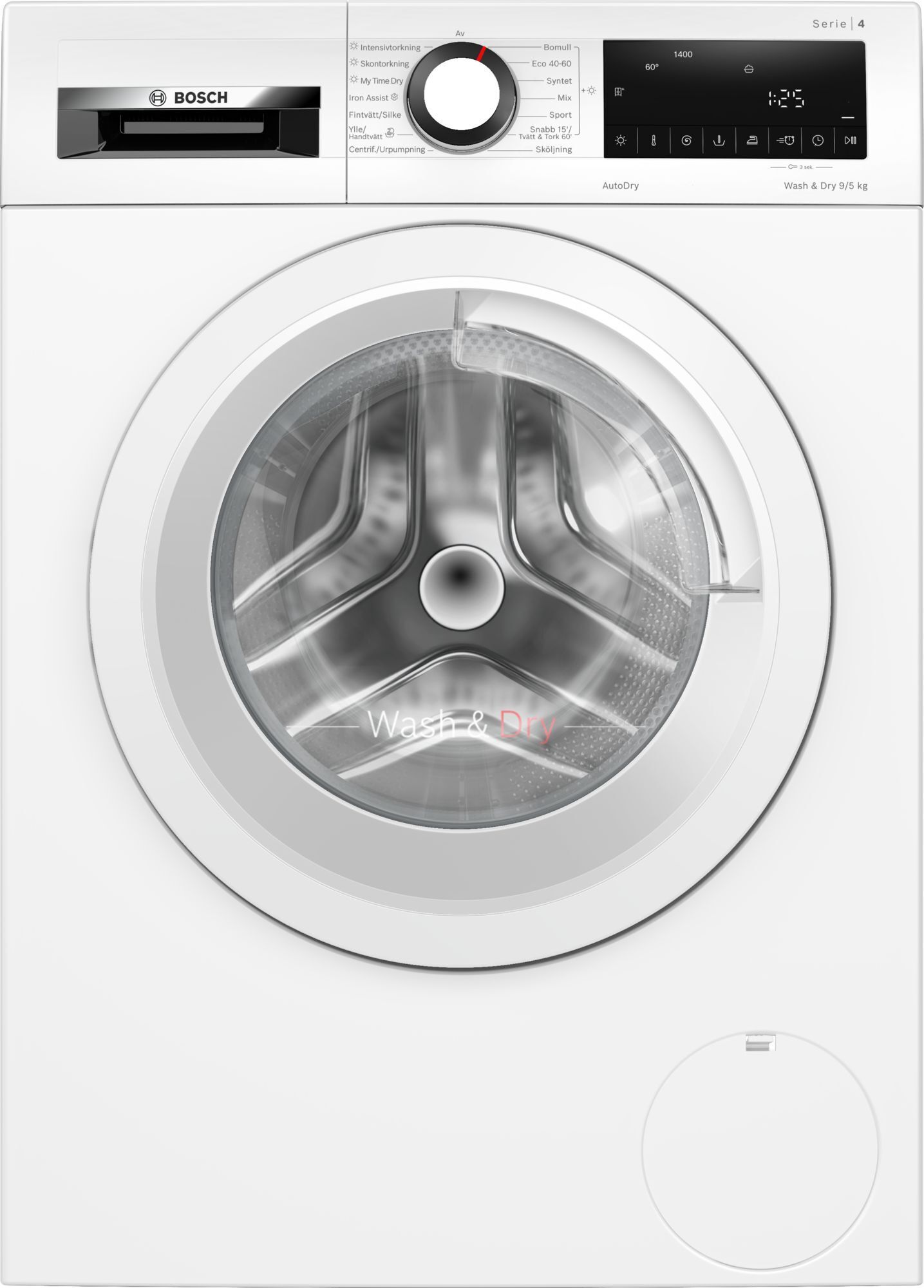 Bosch WNA144VLSN Serie 4 kuivatus-pesumasin