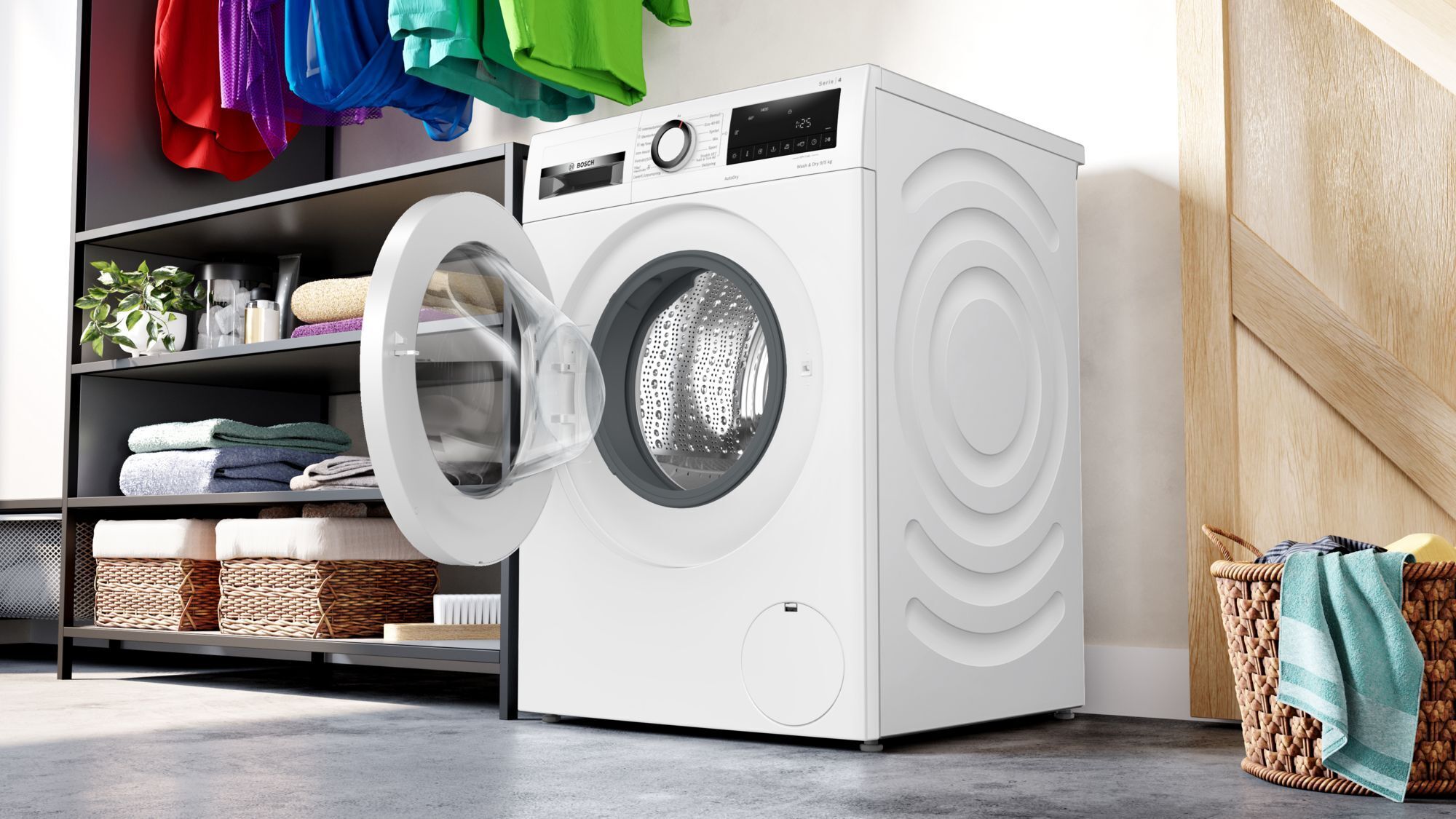Bosch WNA144VLSN Serie 4 kuivatus-pesumasin - Image 4