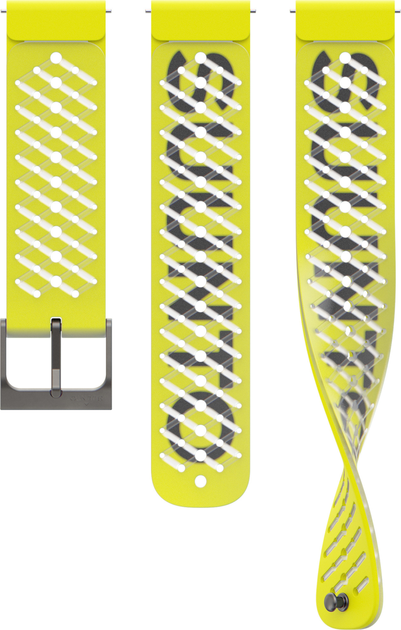 Suunto Athletic 5 silikoonrihm 22 mm, sidrunkollane