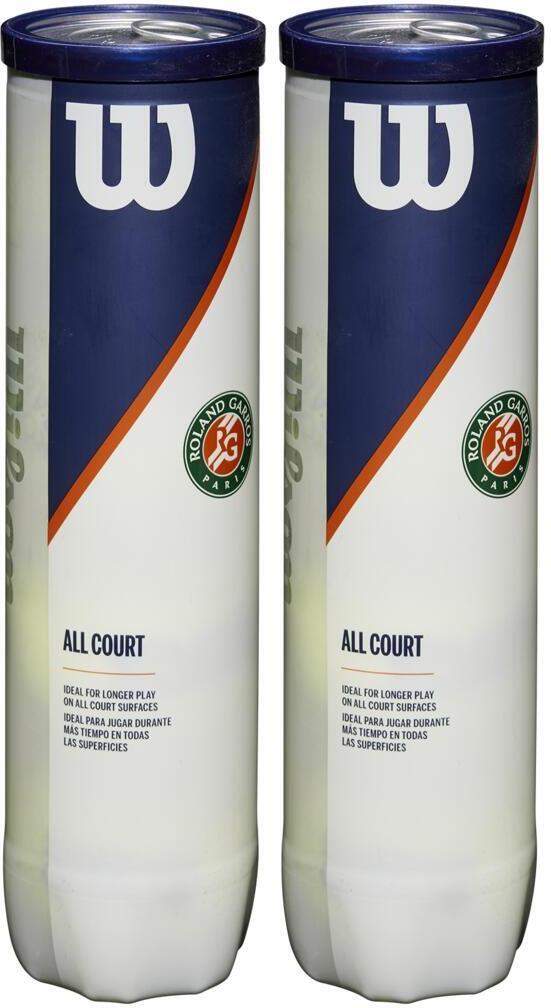 Wilson Roland Garros All Court tennisepall, topeltpakend