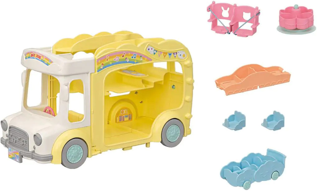 Sylvanian Families - 3-korruseline buss mänguväljakul - Image 3
