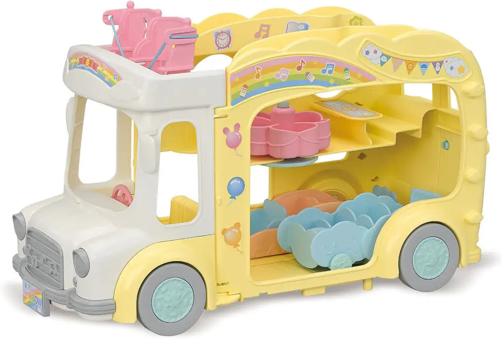 Sylvanian Families - 3-korruseline buss mänguväljakul - Image 2