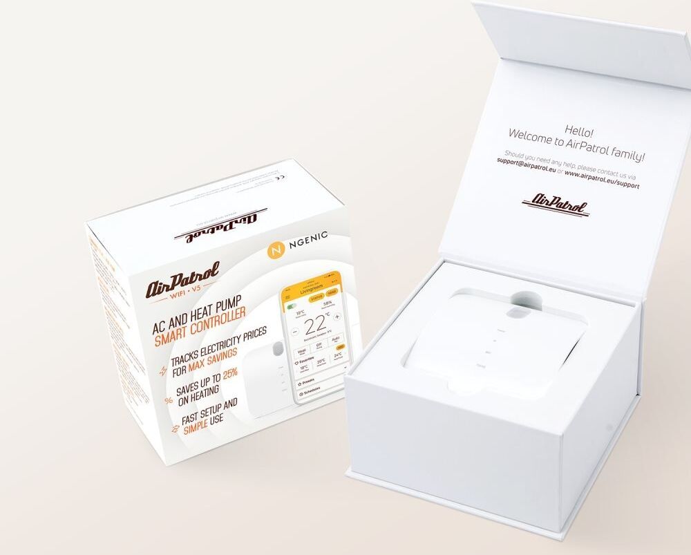 AirPatrol WiFI V5 õhk-soojuspumba kontroller