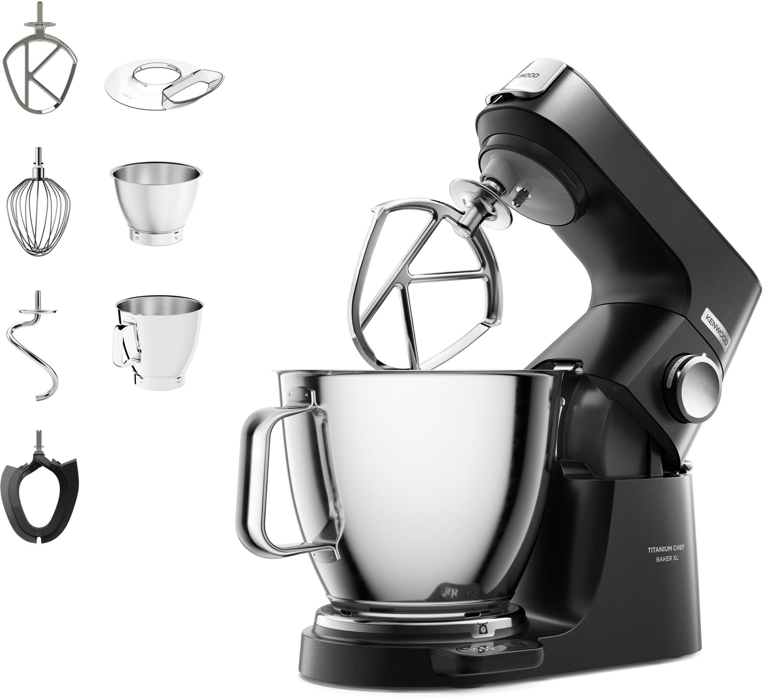 Kenwood KVL85.004BK Titanium Chef Baker XL köögikombain - Image 2