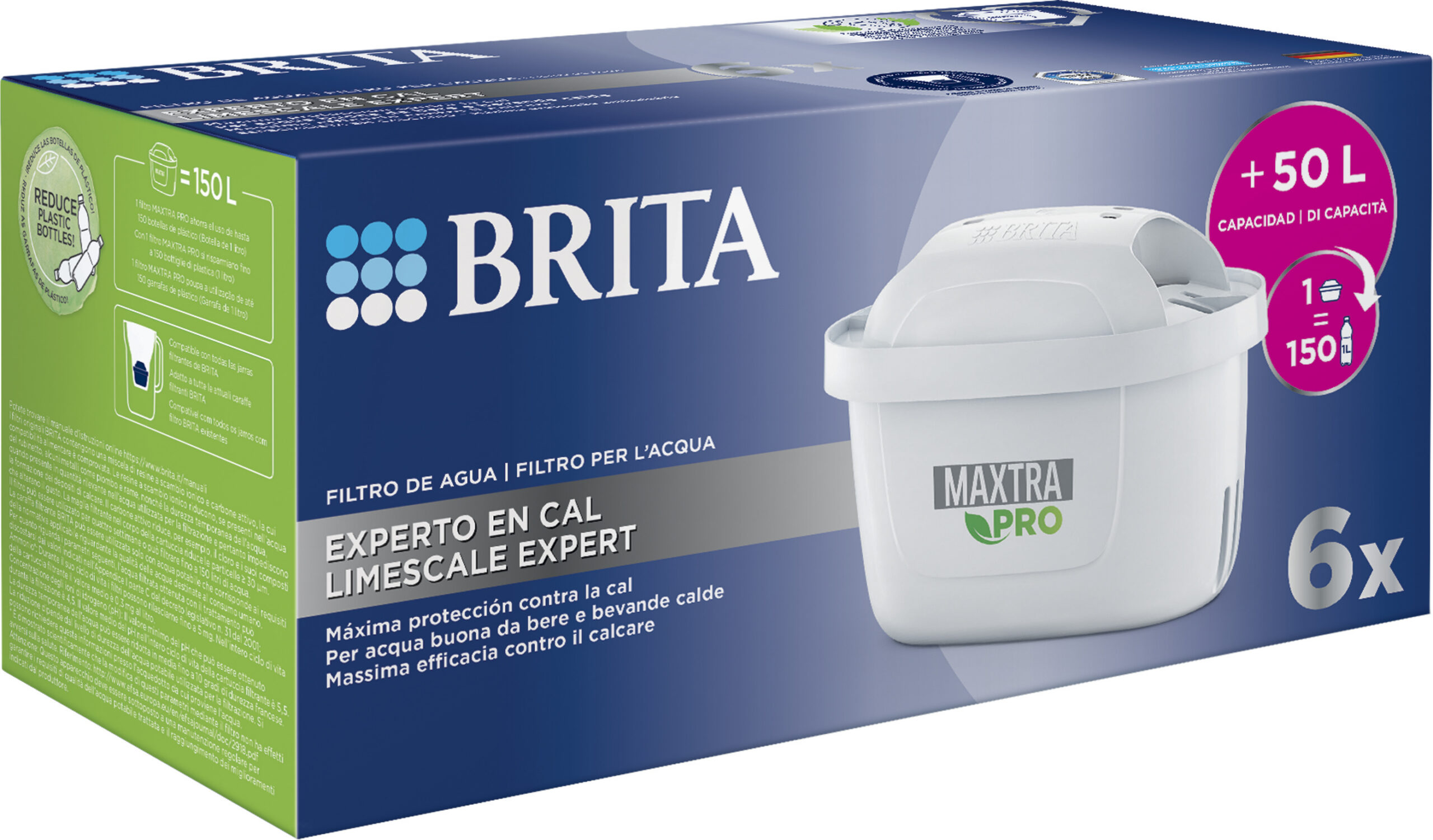 Brita Maxtra Pro katlakivi eemaldaja filter, 6 tk - Image 2