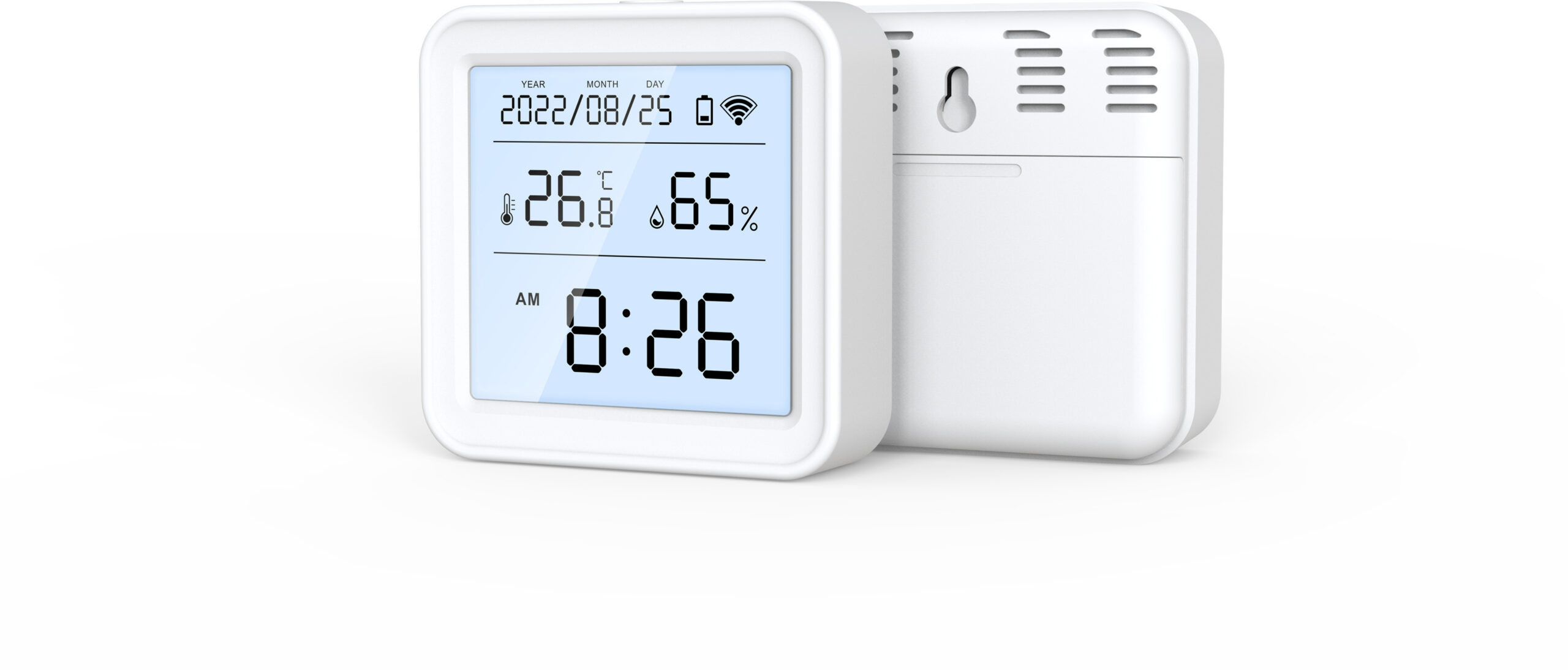 Tuya TH-08 juhtmevaba termo-hügromeeter LCD-ekraaniga, WiFi