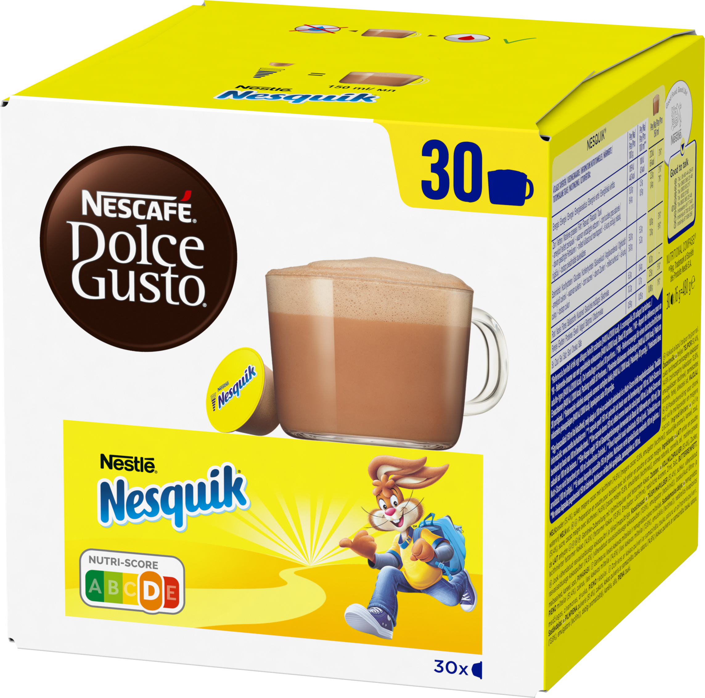 Dolce Gusto Nesquik 30 tk, 480g