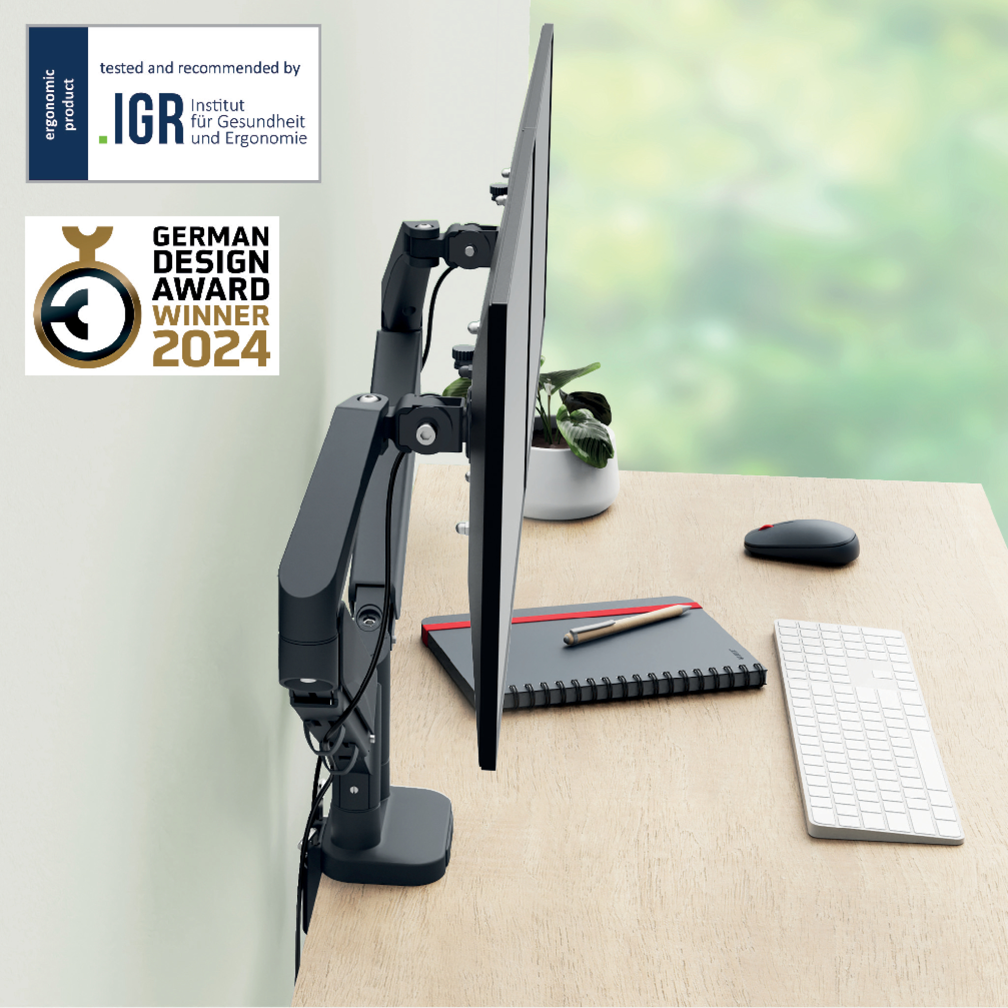 Leitz Ergo monitorivars kahele monitorile - Image 2