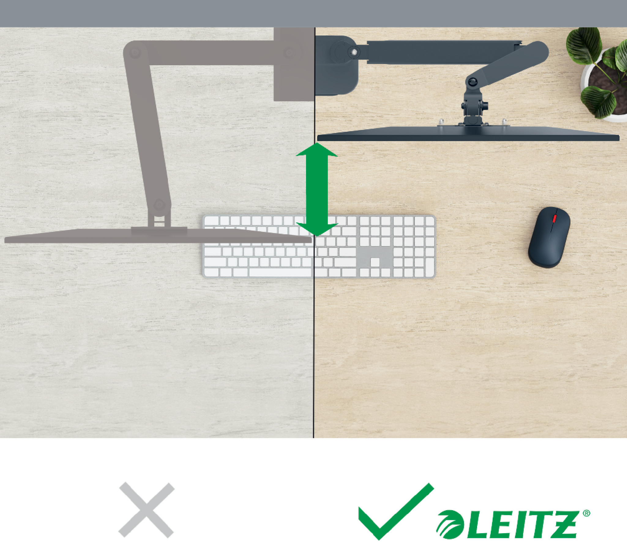 Leitz Ergo monitorivars kahele monitorile - Image 3